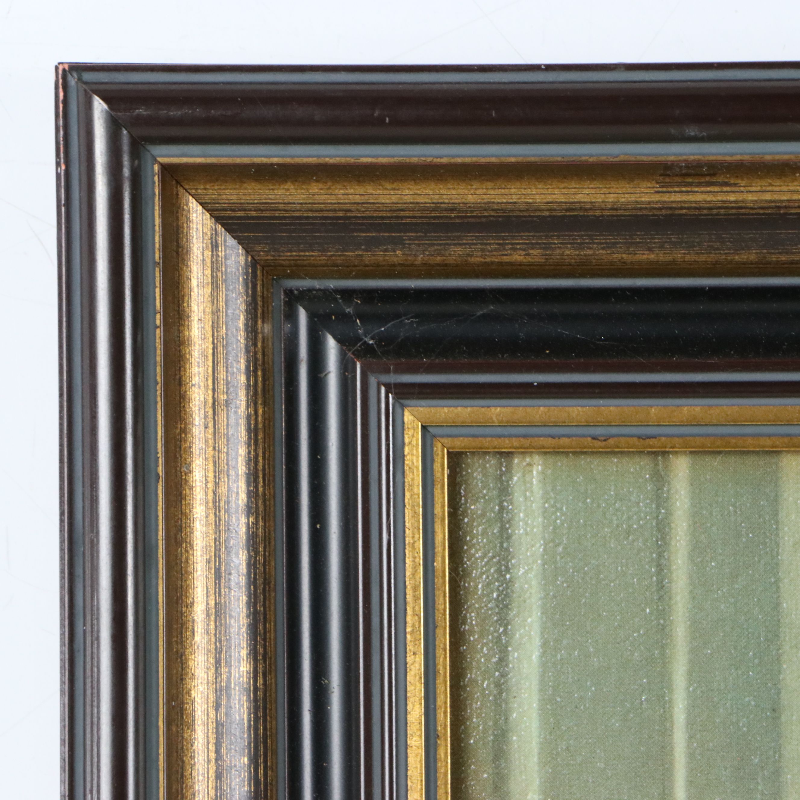 Pair of Reproduction Early American Paintings of Children, 20th or 21st Century