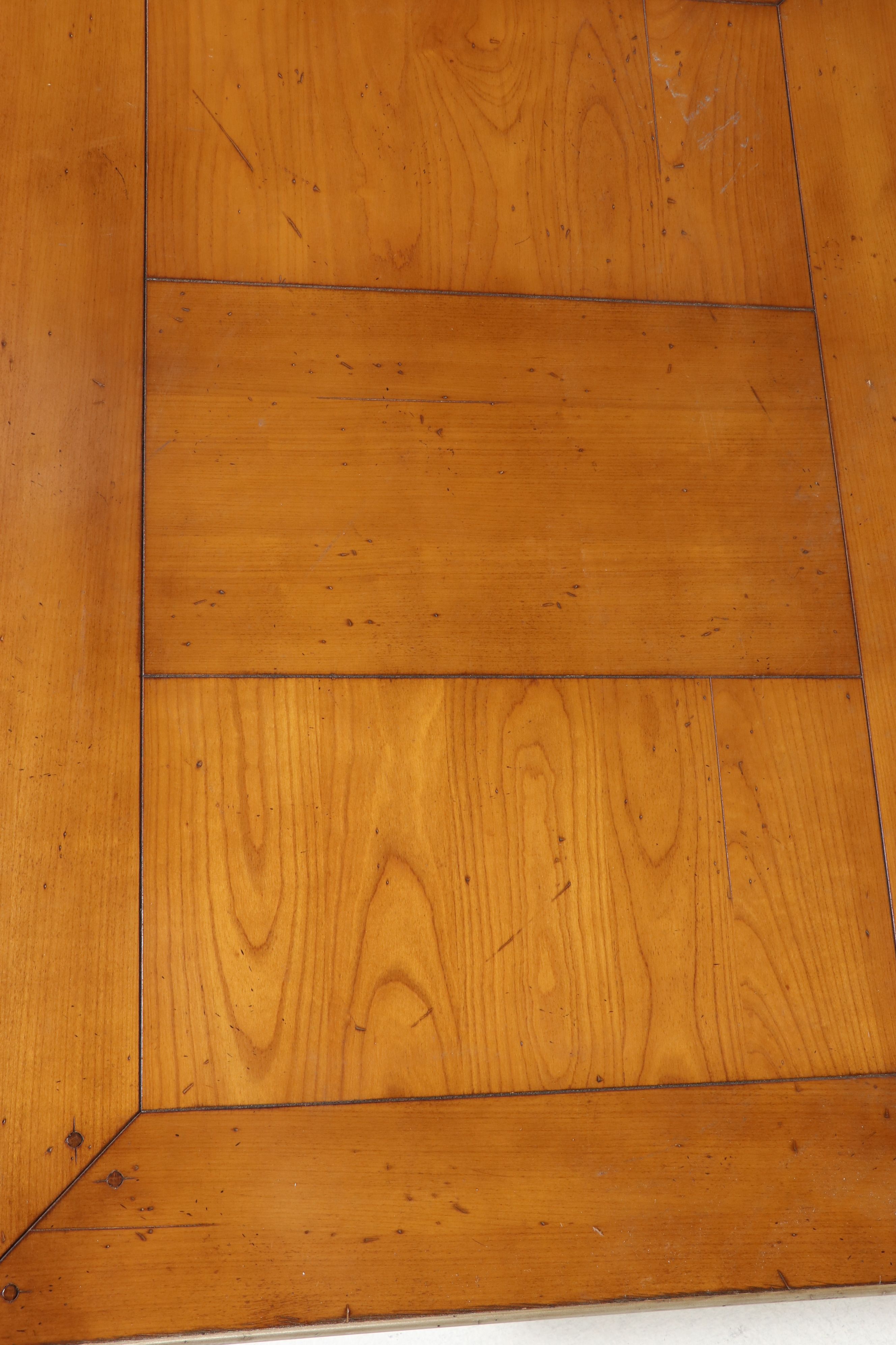 Contemporary Louis XVI Style Polychrome Striped Coffee Table, Late 20th Century