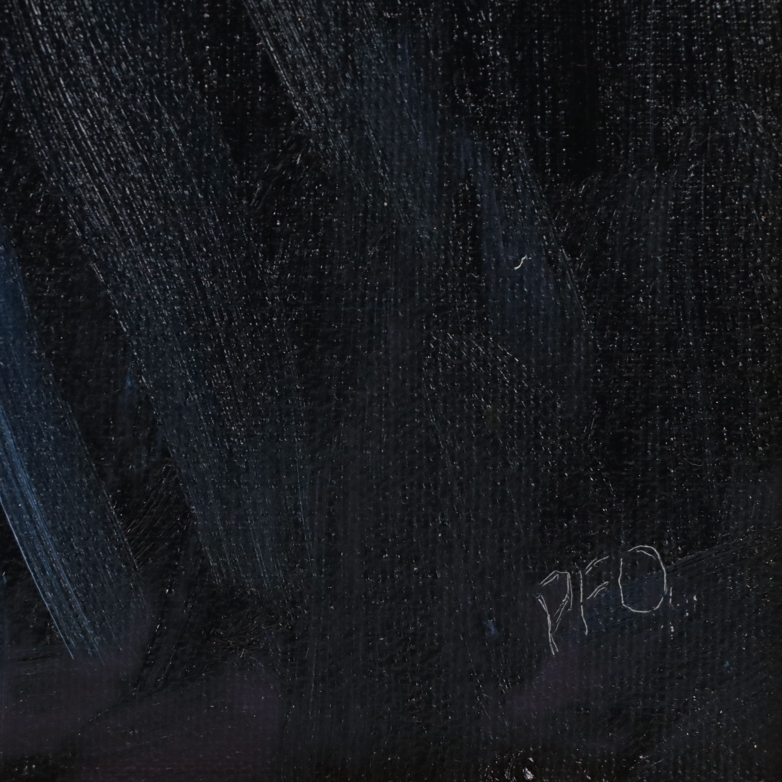 Phil Oblinger Acrylic Portrait Painting "Ruth Bader Ginsburg"