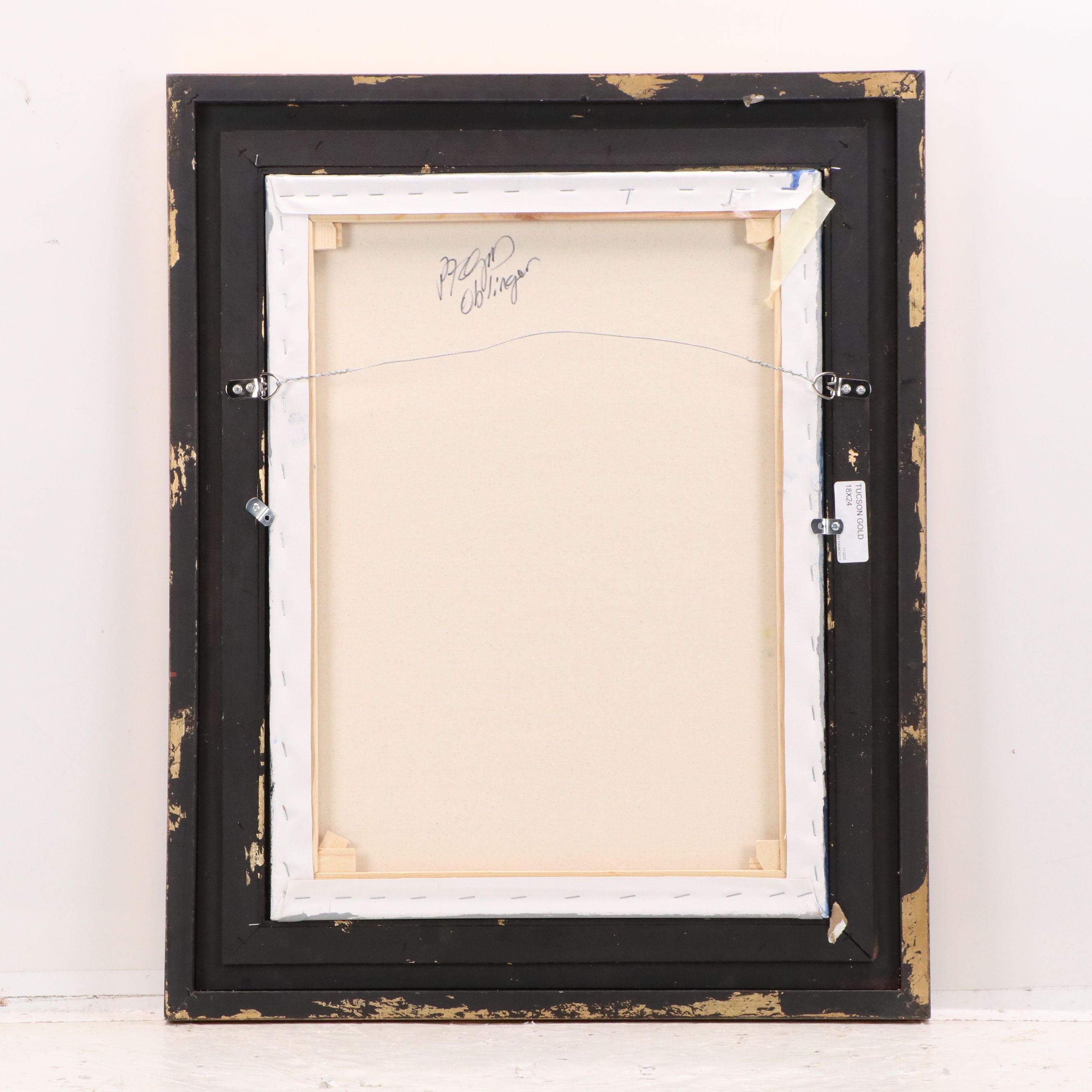 Phil Oblinger Acrylic Portrait Painting "Ruth Bader Ginsburg"