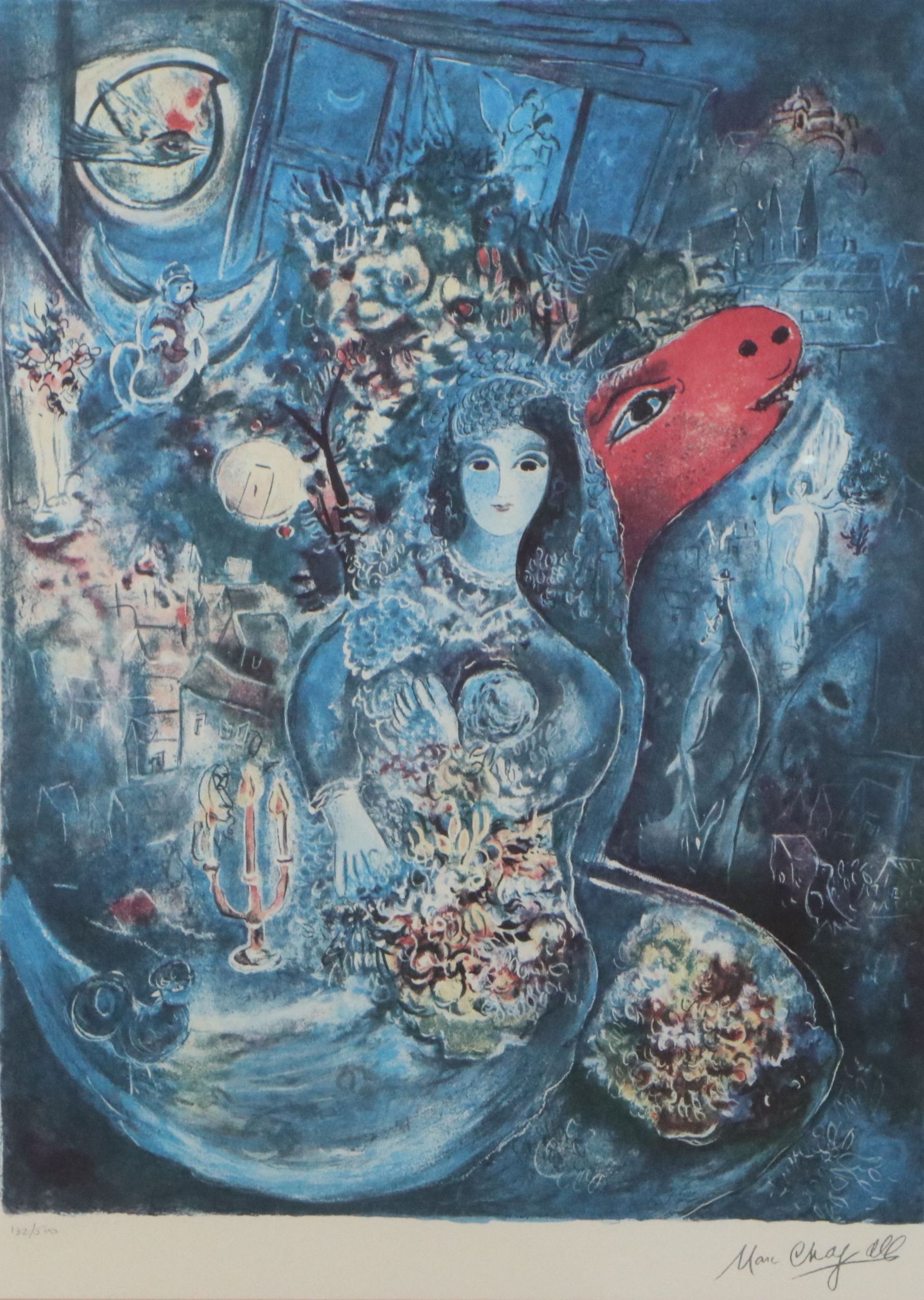 Digital Print After Marc Chagall "Bella," 21st Century