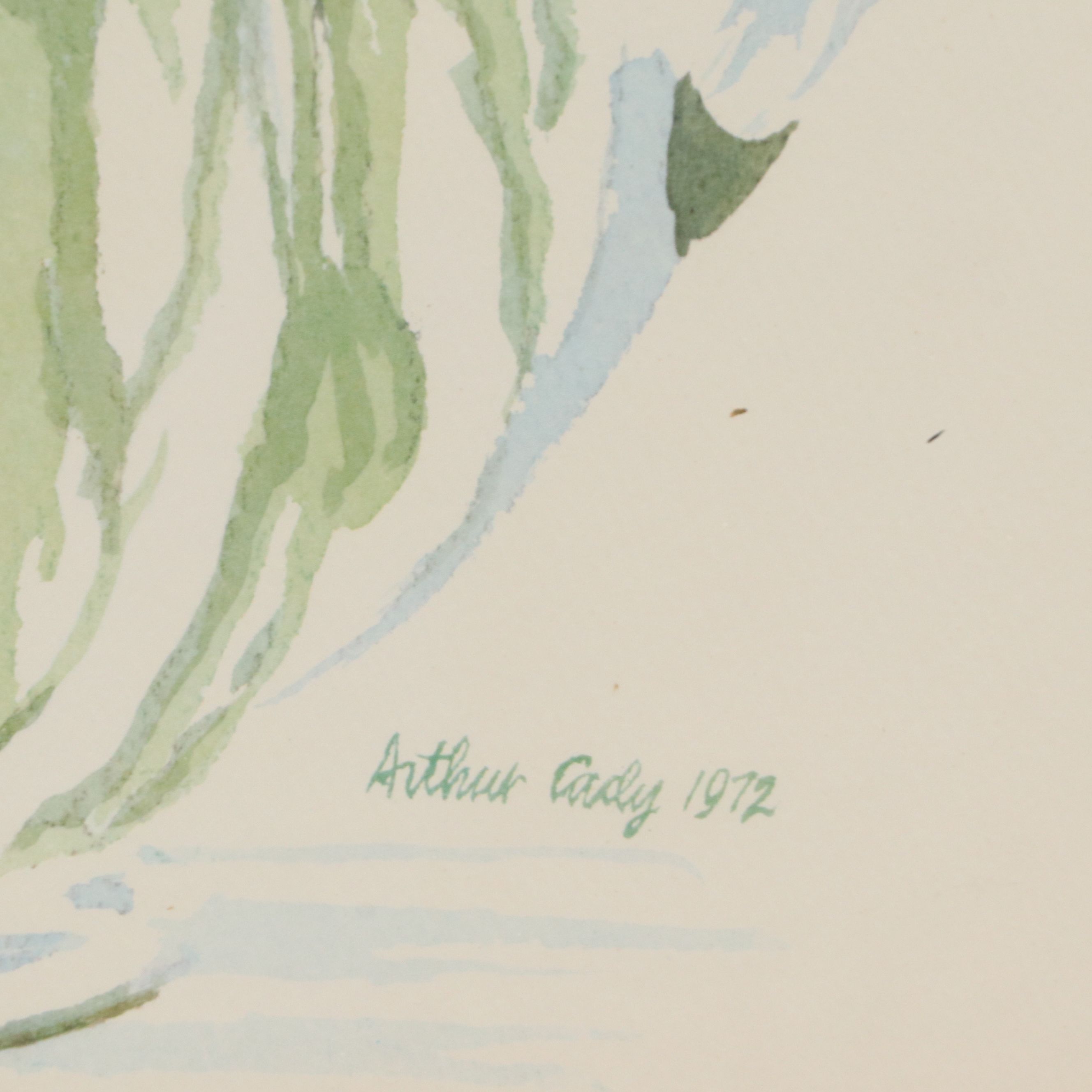 After Arthur Cady Offset Lithograph "The Country Bouquet"