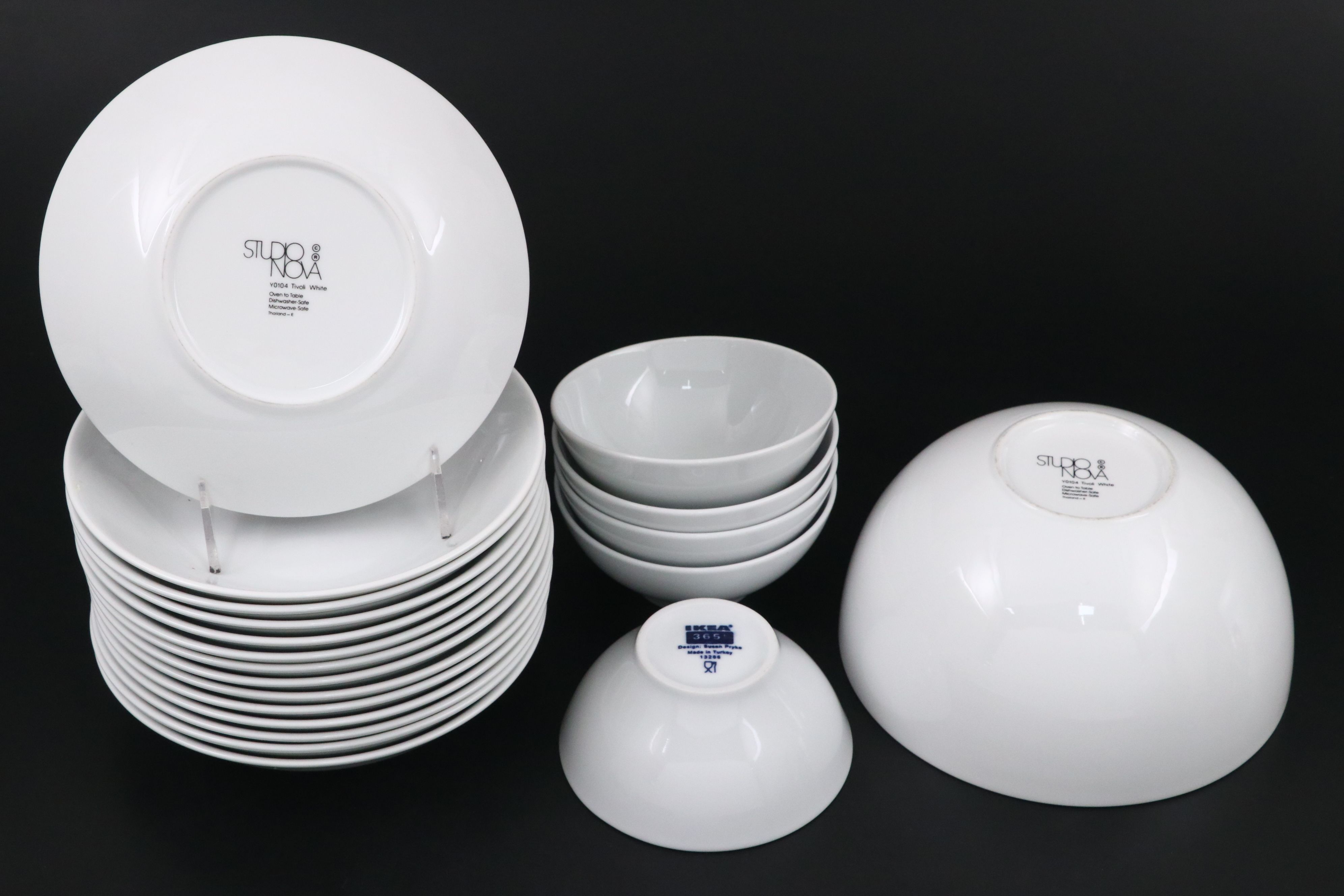 Studio Nova "Tivoli White" Dinnerware