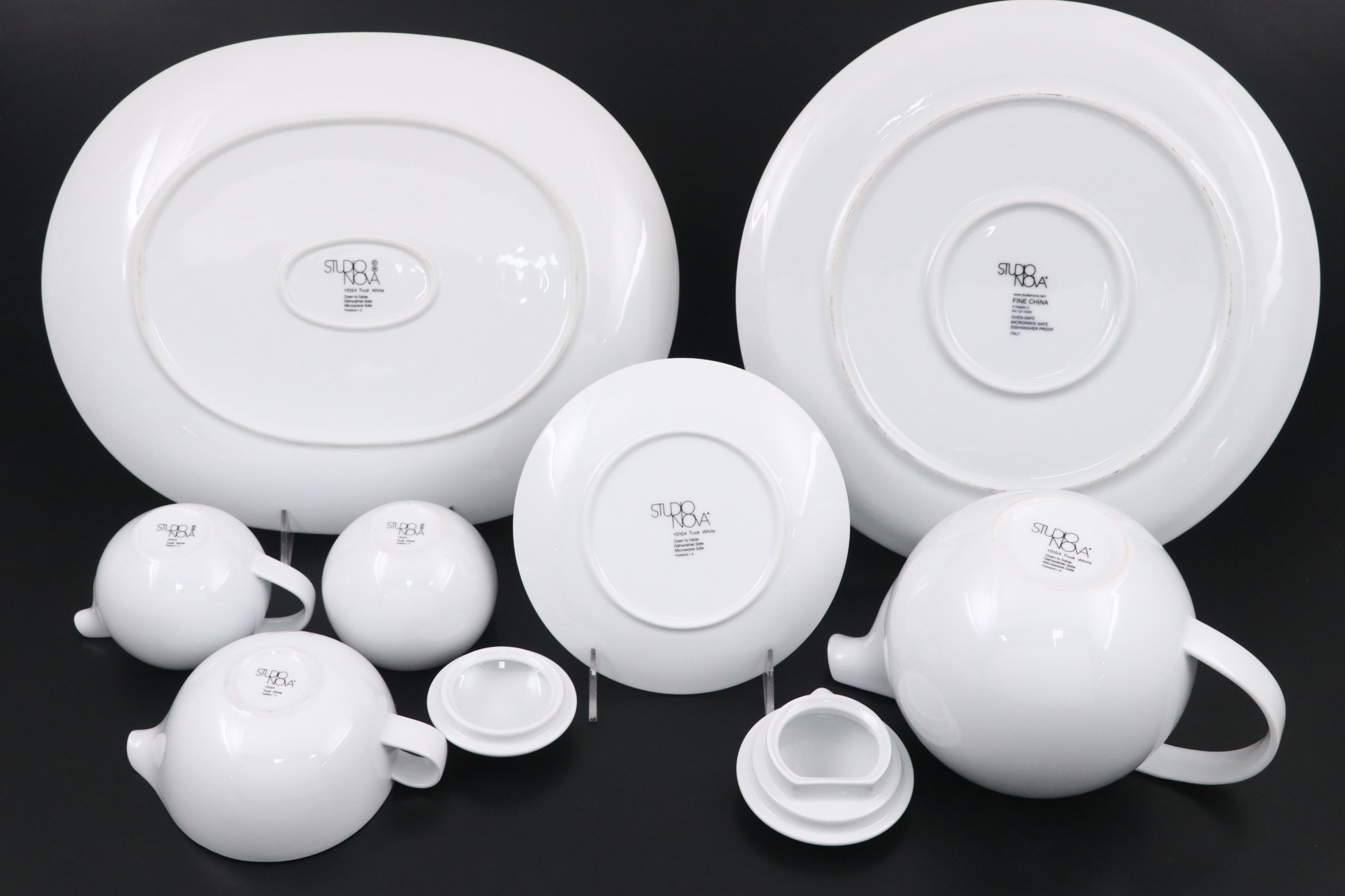 Studio Nova "Tivoli White" Dinnerware