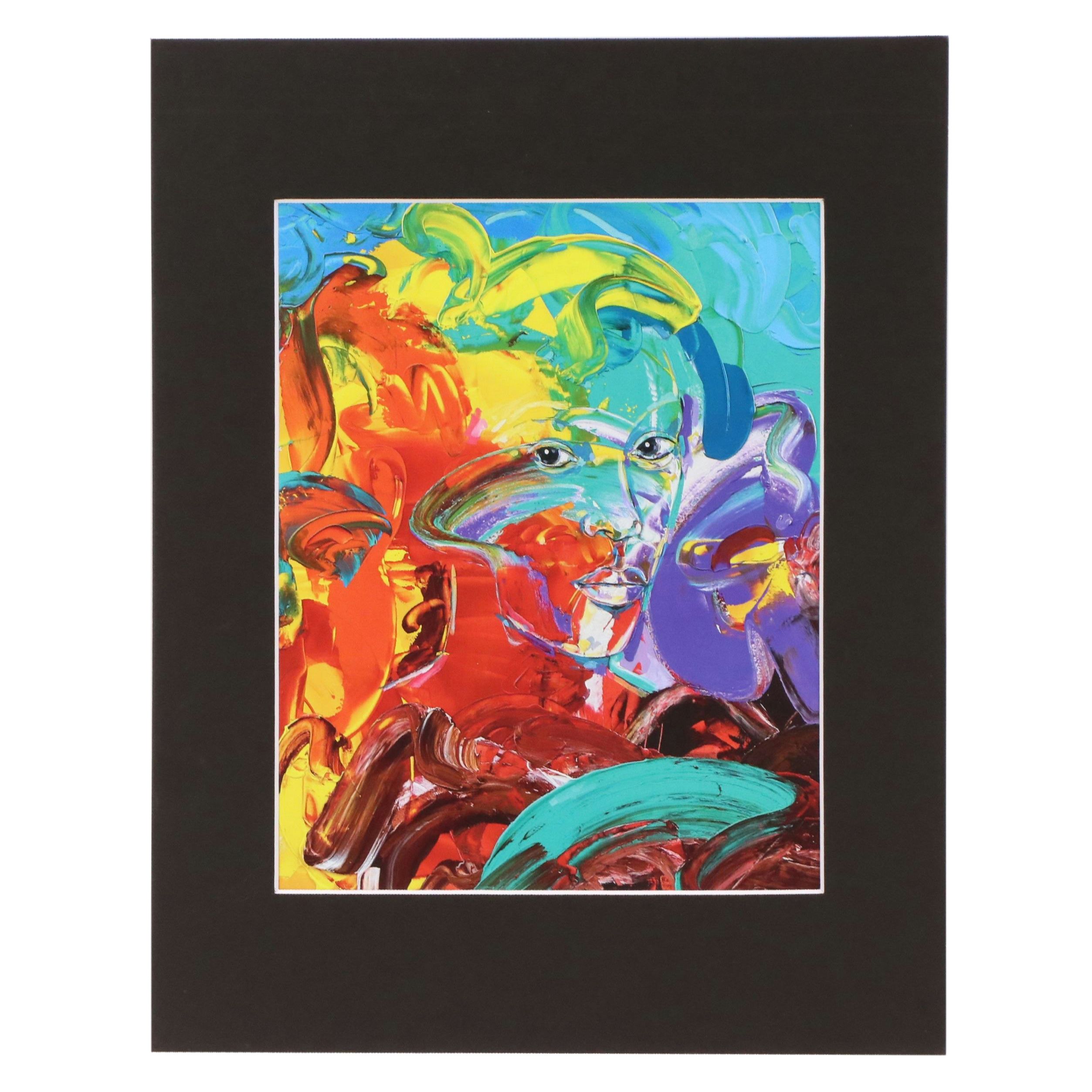 Abiola Idowu Mixed Print Portraits "Joy" and More, 2023