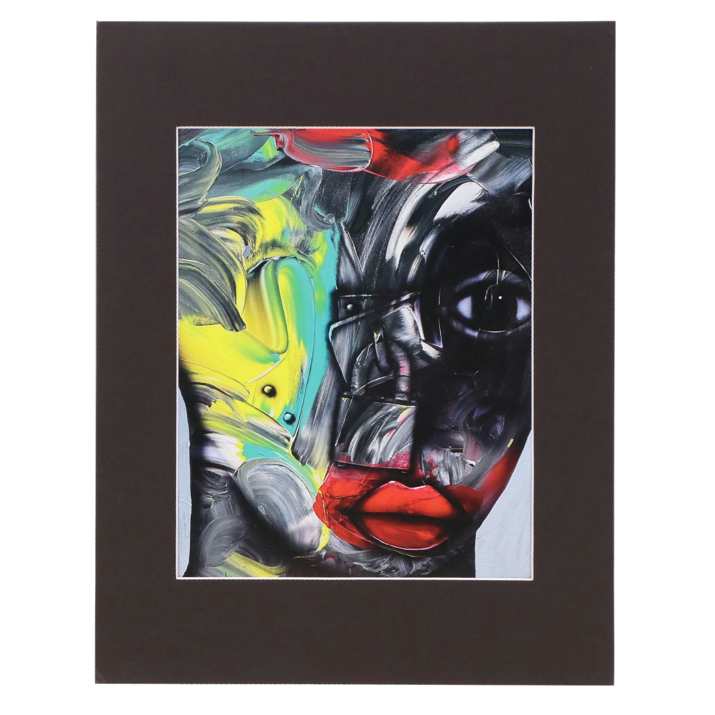 Abiola Idowu Mixed Print Portraits "Joy" and More, 2023