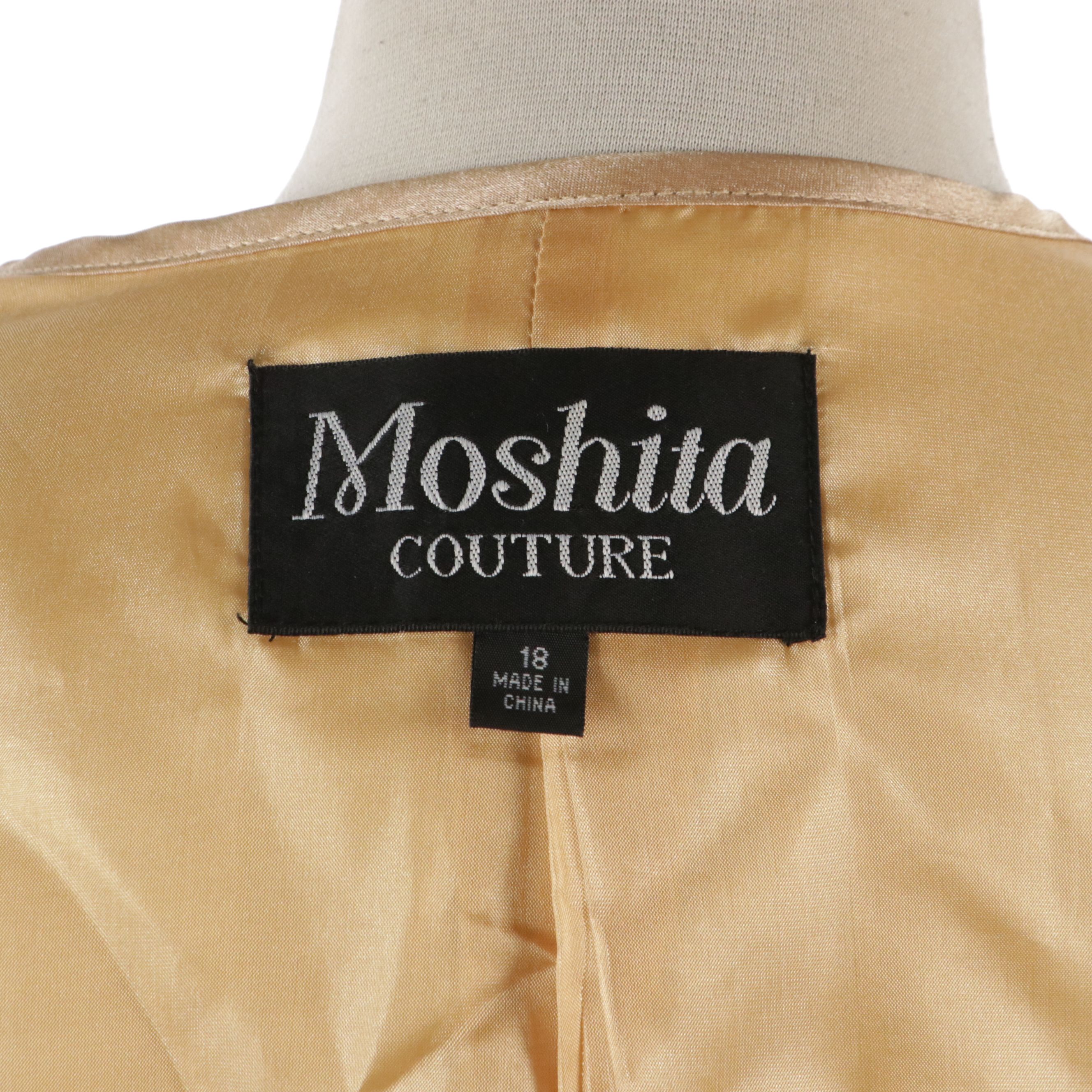 Cachet and Moshita Couture Embroidered and Ribbon Work Occasion Jackets