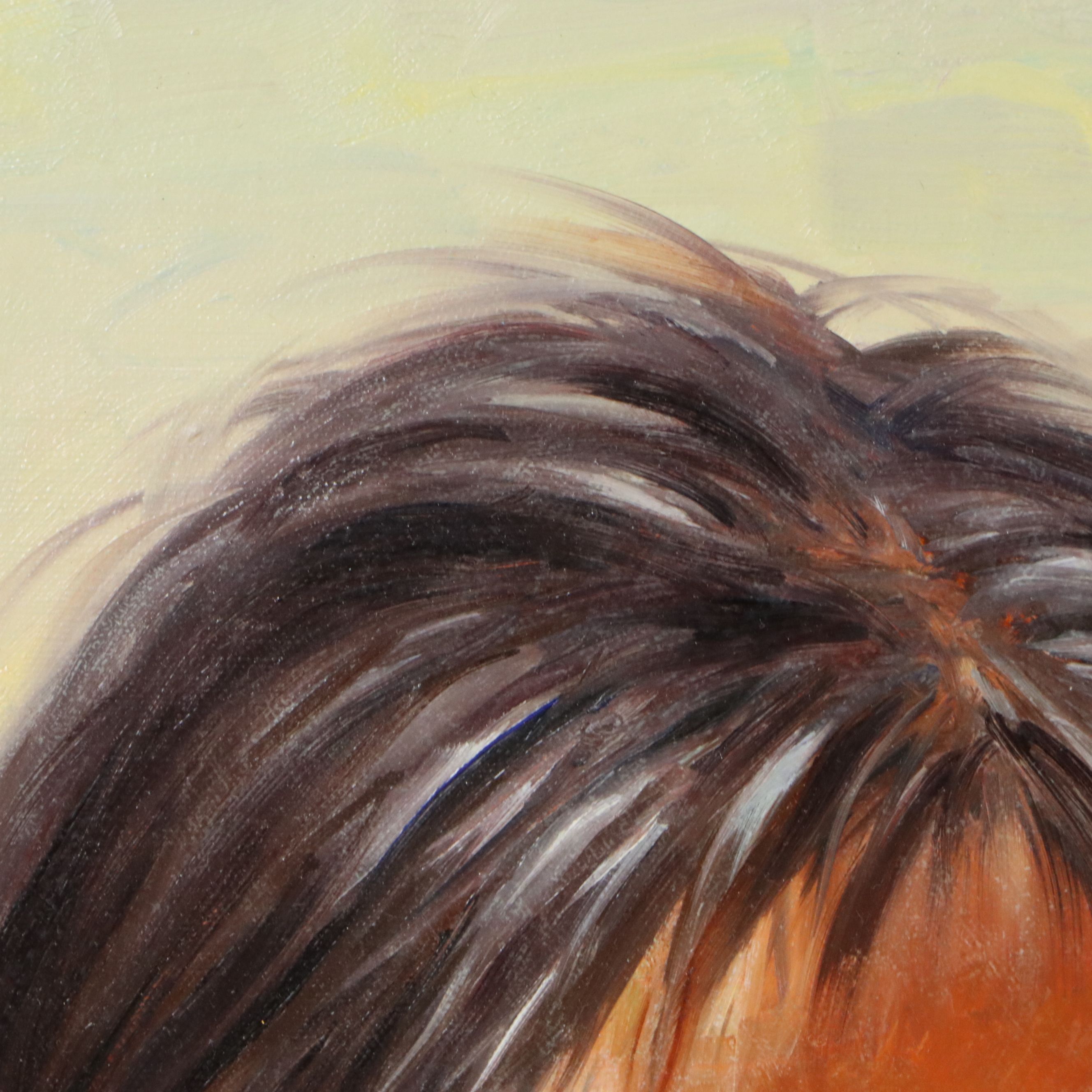 Ross Stefan Portrait Oil Paintings "Taos Girl & Boy"