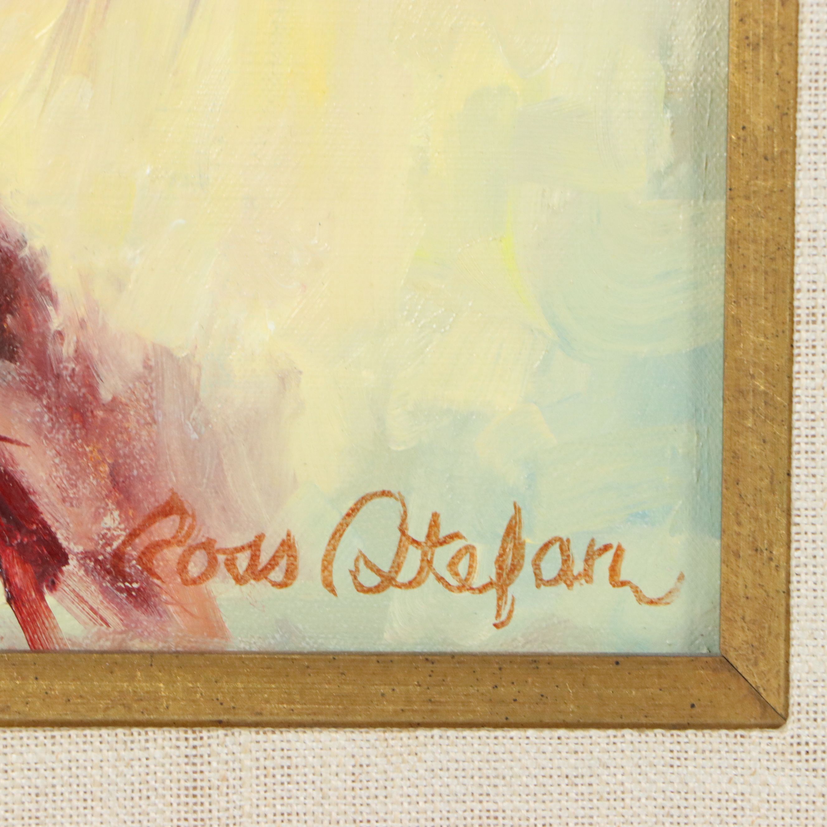 Ross Stefan Portrait Oil Paintings "Taos Girl & Boy"