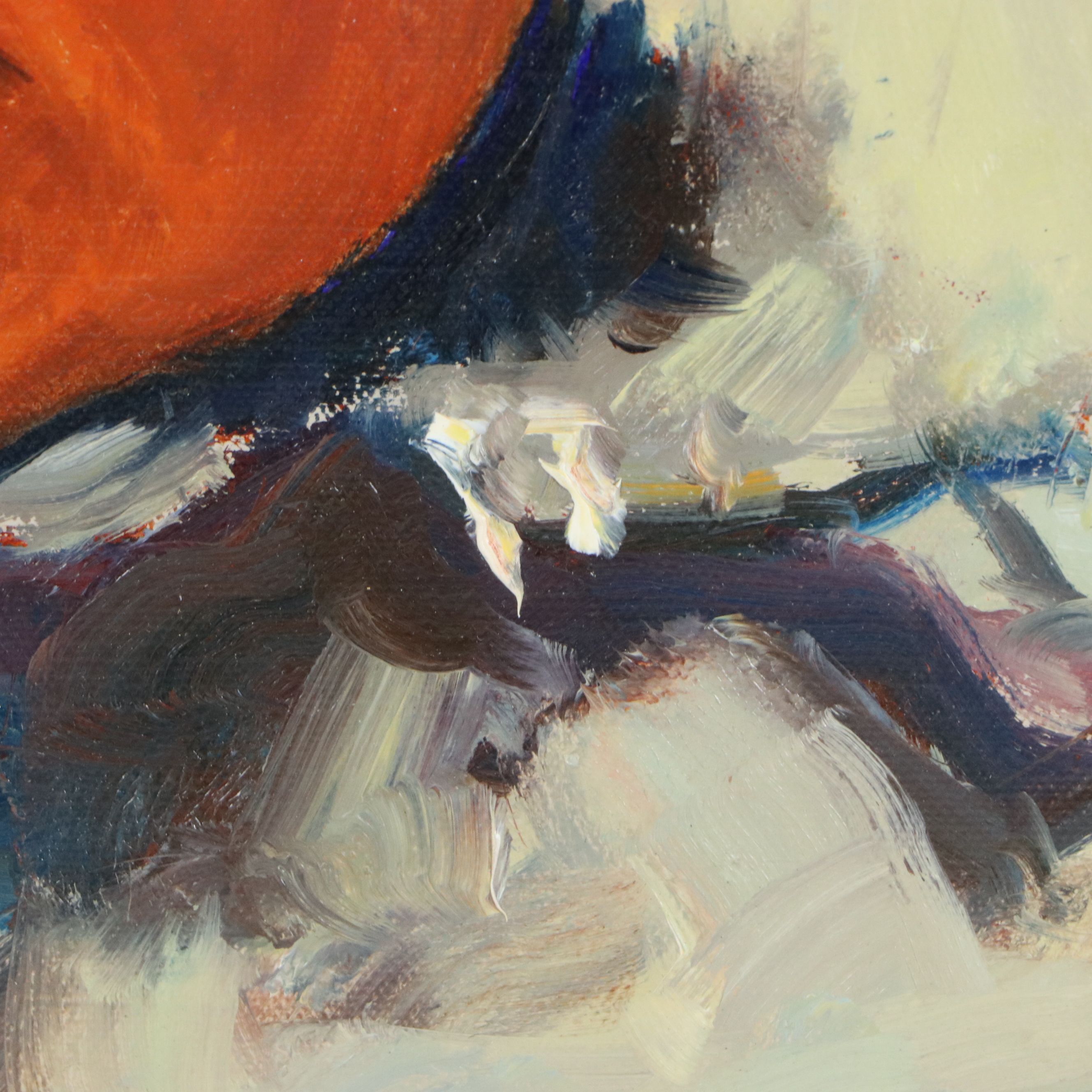 Ross Stefan Portrait Oil Paintings "Taos Girl & Boy"