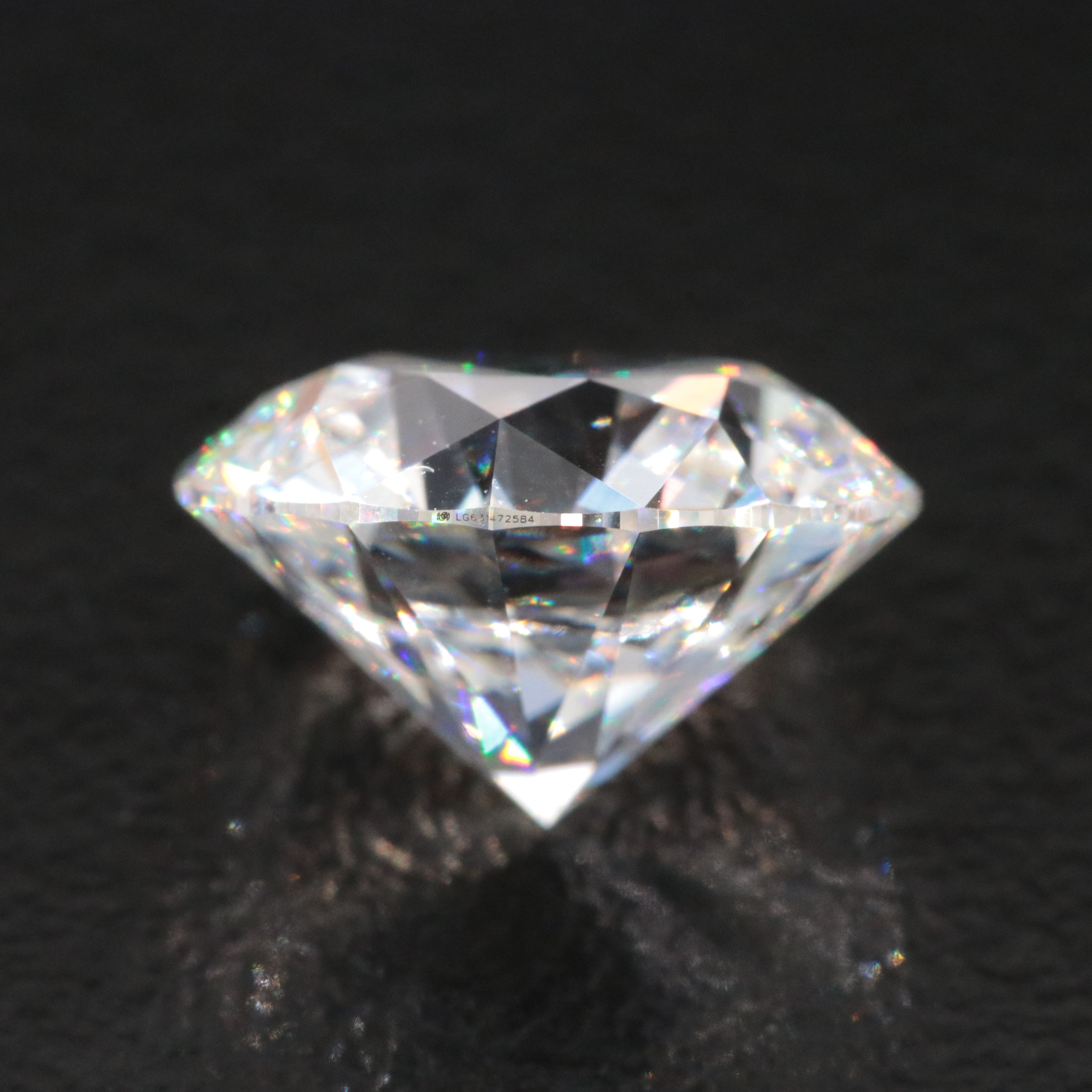 Loose 3.80 CT Lab Grown Diamond with IGI Report