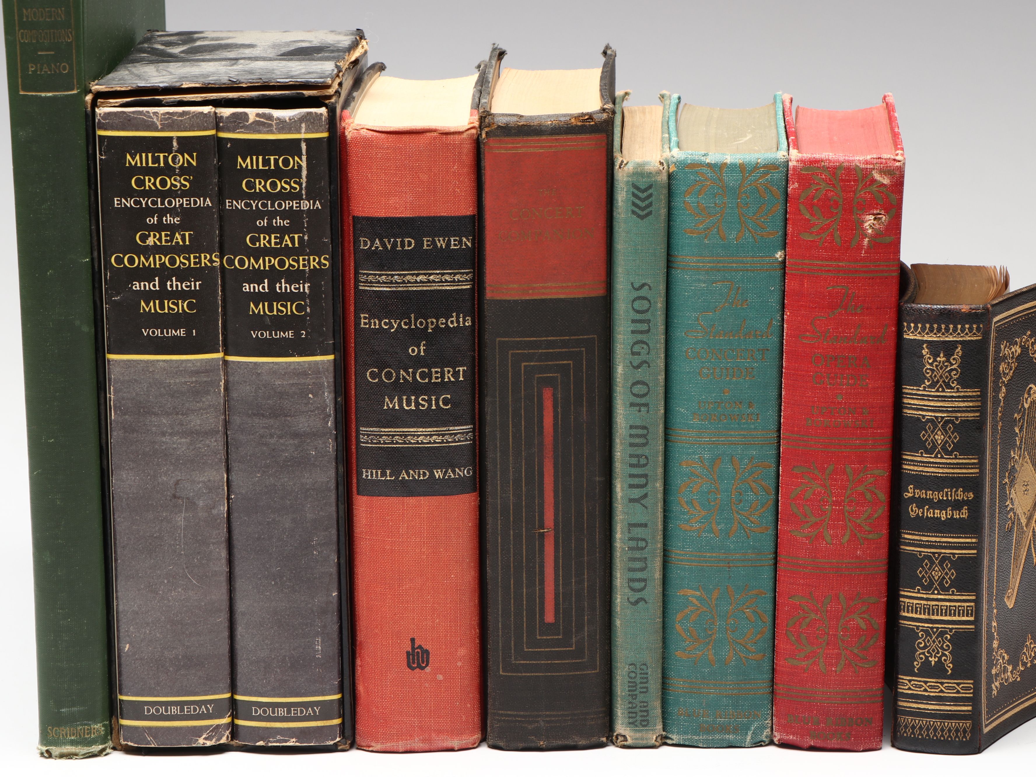 "The Standard Opera Guide," "The Concert Companion," and More Music Books