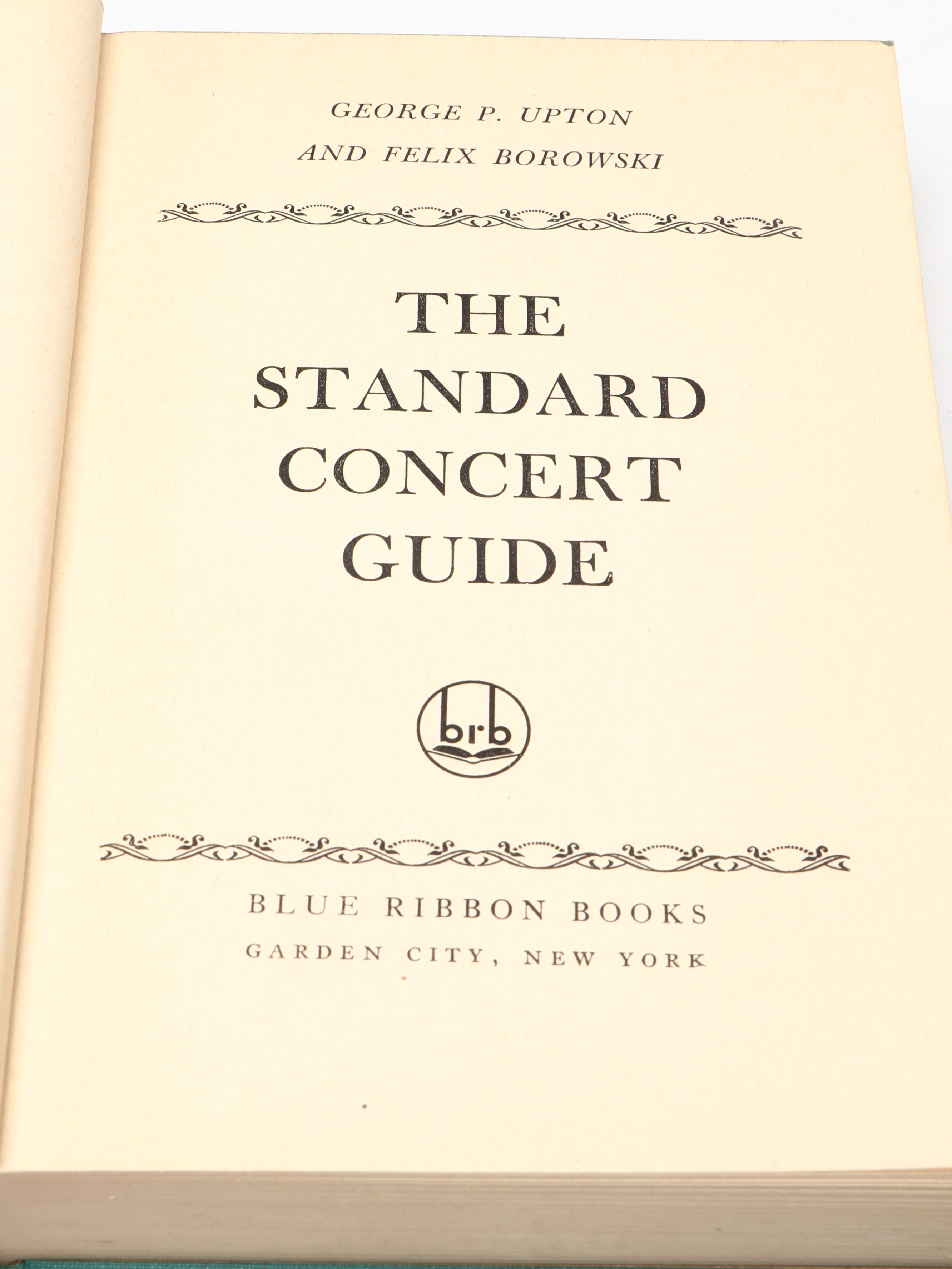 "The Standard Opera Guide," "The Concert Companion," and More Music Books
