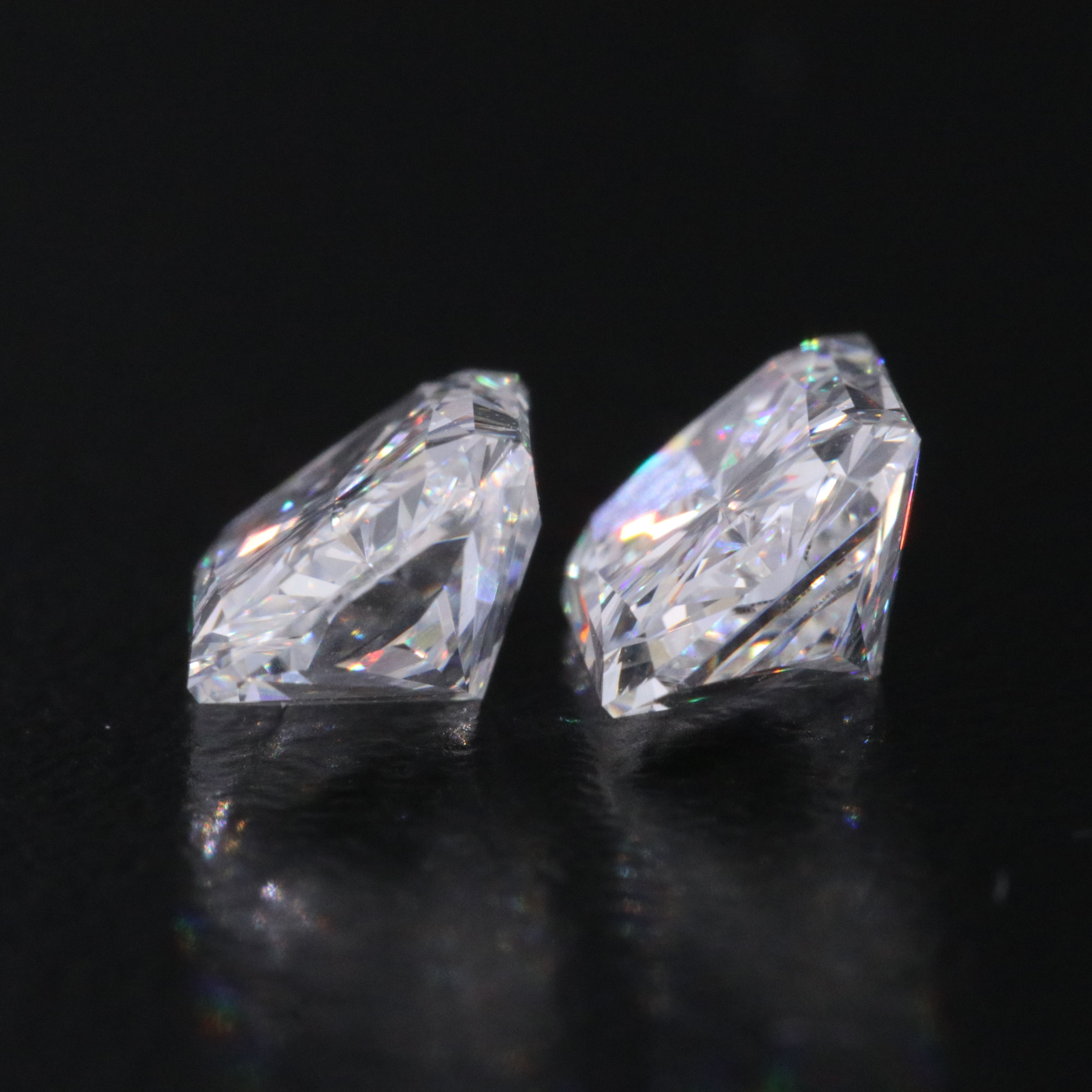 Loose 3.02 CTW Lab Grown Diamond Pair with IGI Reports