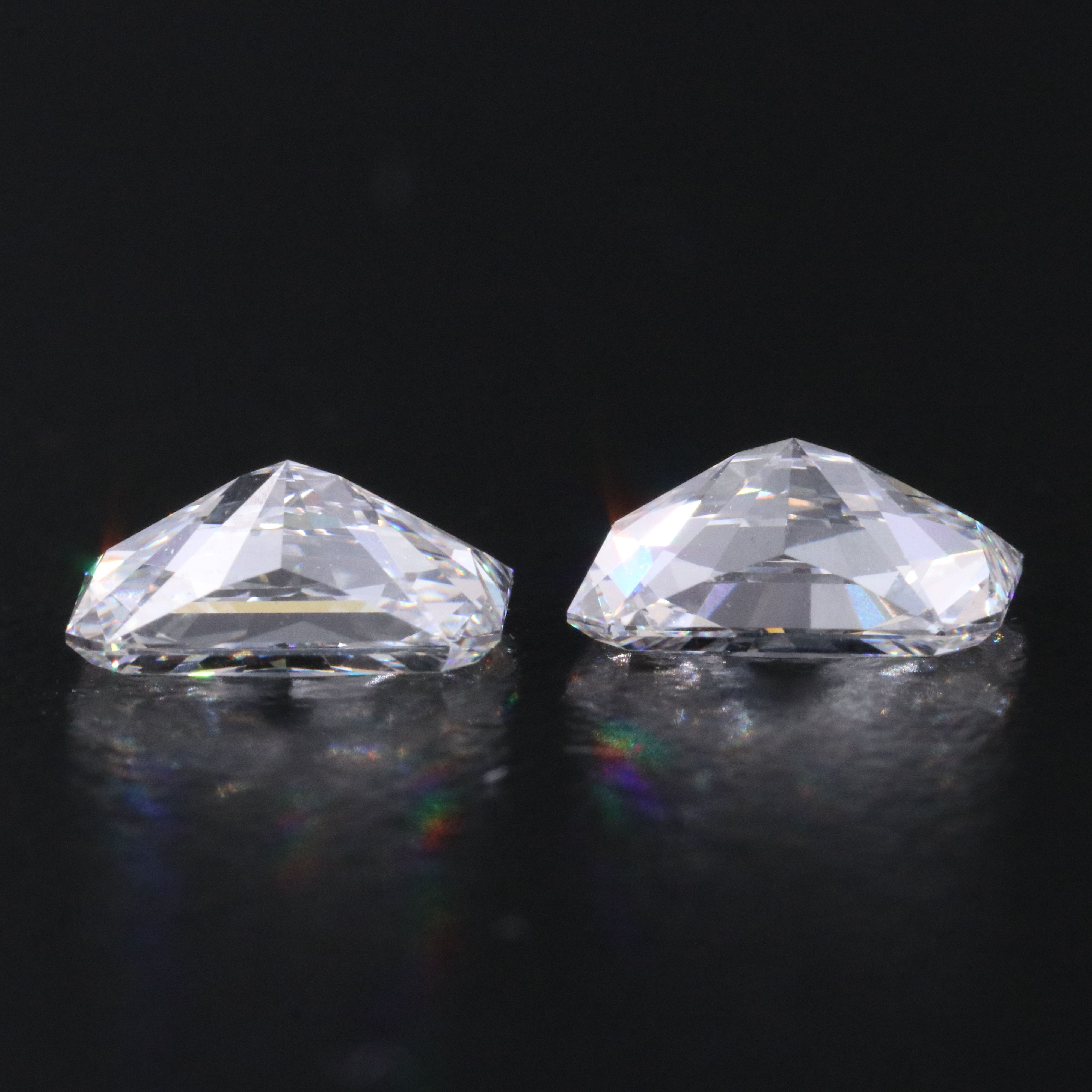 Loose 3.02 CTW Lab Grown Diamond Pair with IGI Reports