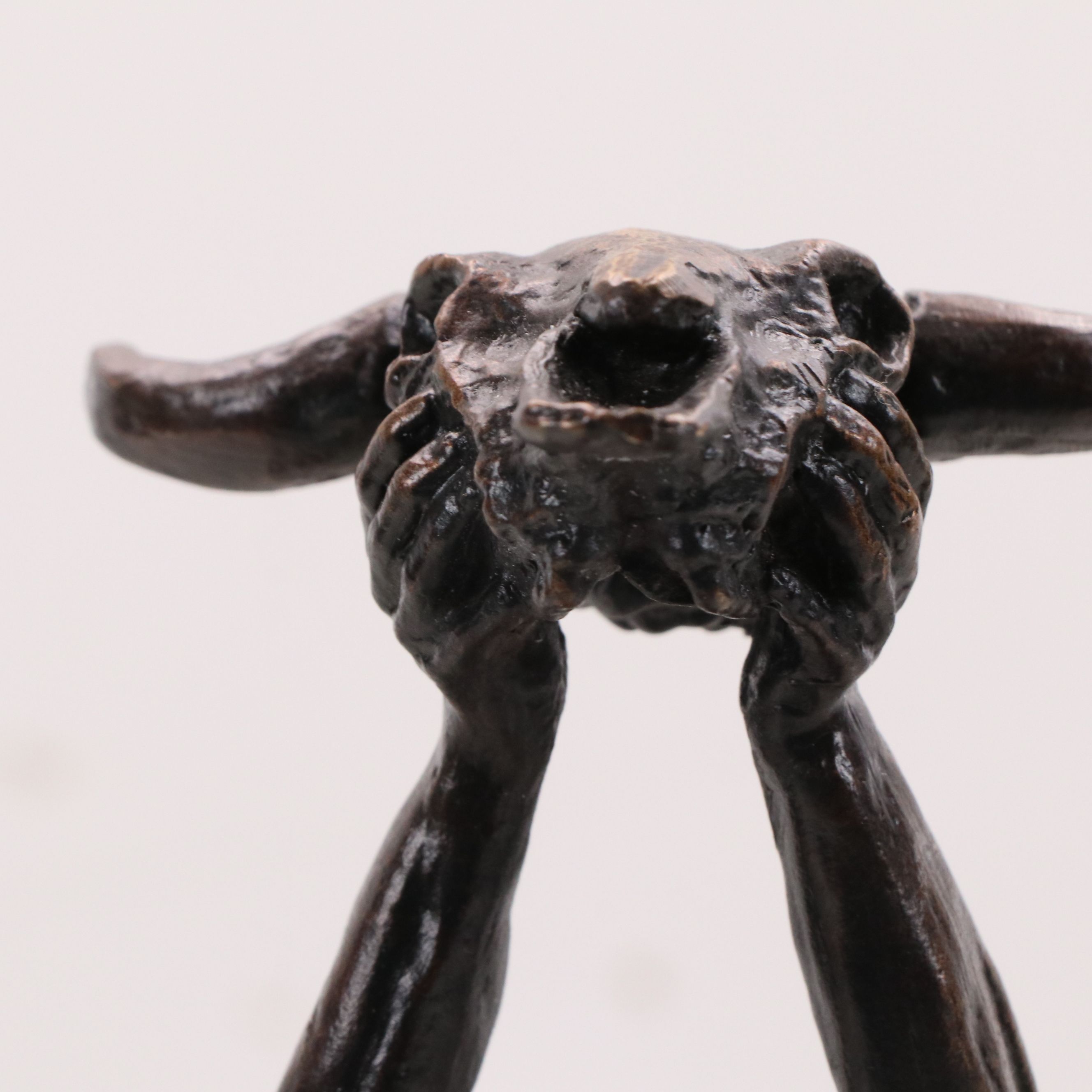 Buck McCain Bronze "Prayer to the Healing Spirit," 1988