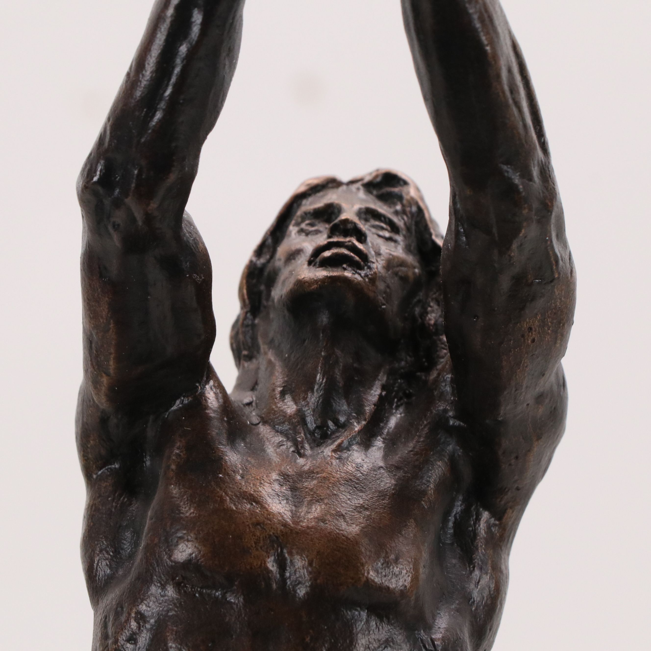 Buck McCain Bronze "Prayer to the Healing Spirit," 1988
