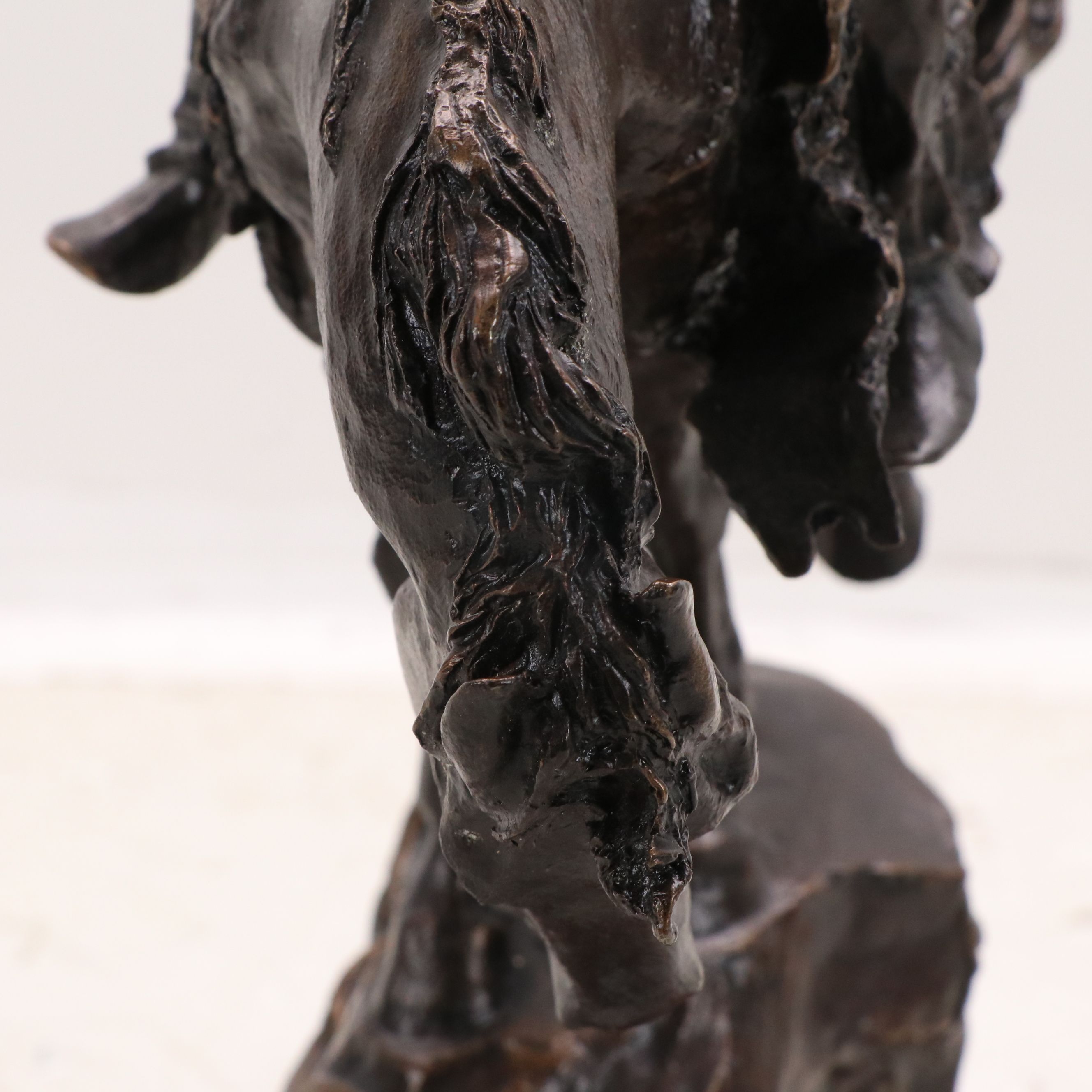 Buck McCain Bronze "Prayer to the Healing Spirit," 1988