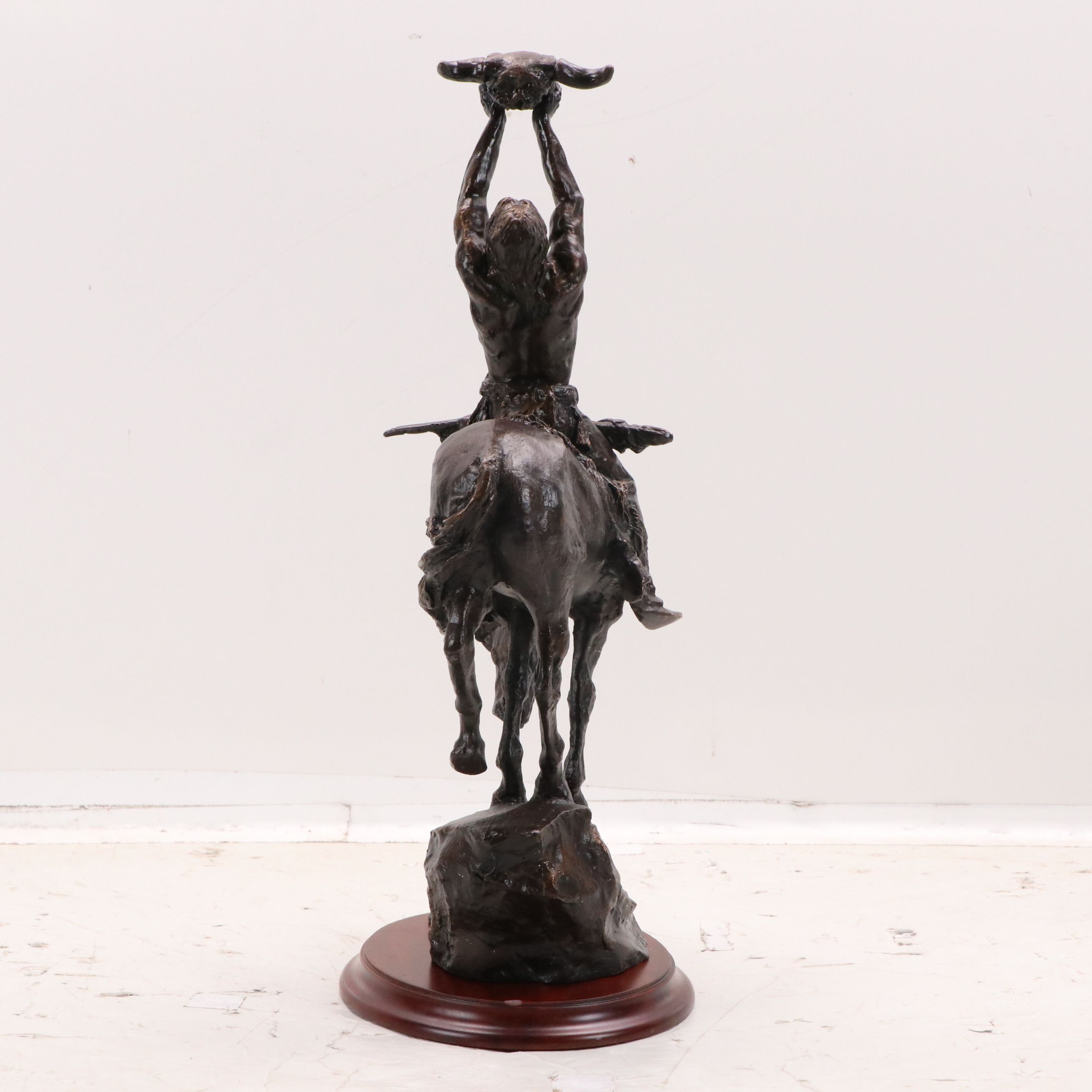 Buck McCain Bronze "Prayer to the Healing Spirit," 1988