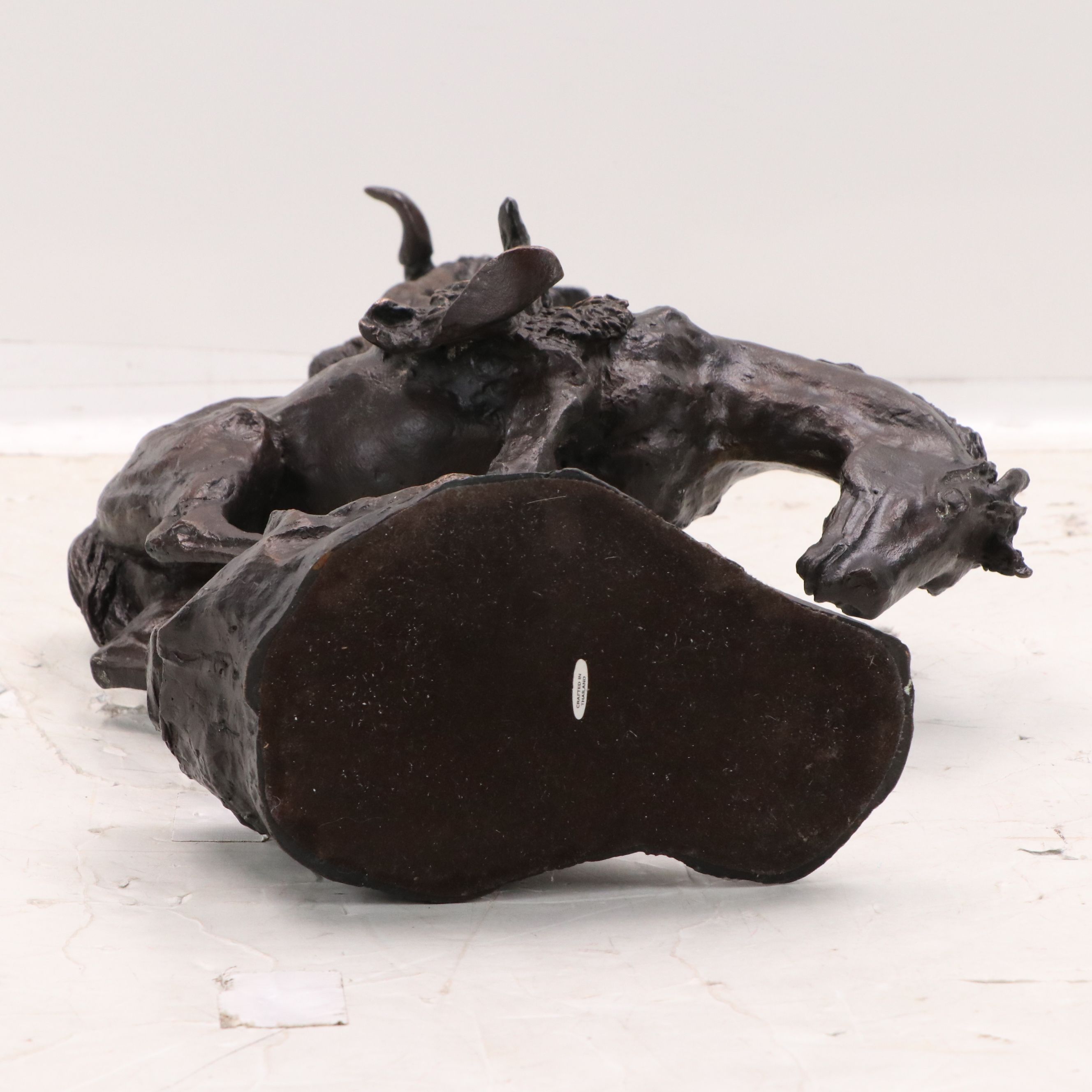 Buck McCain Bronze "Prayer to the Healing Spirit," 1988