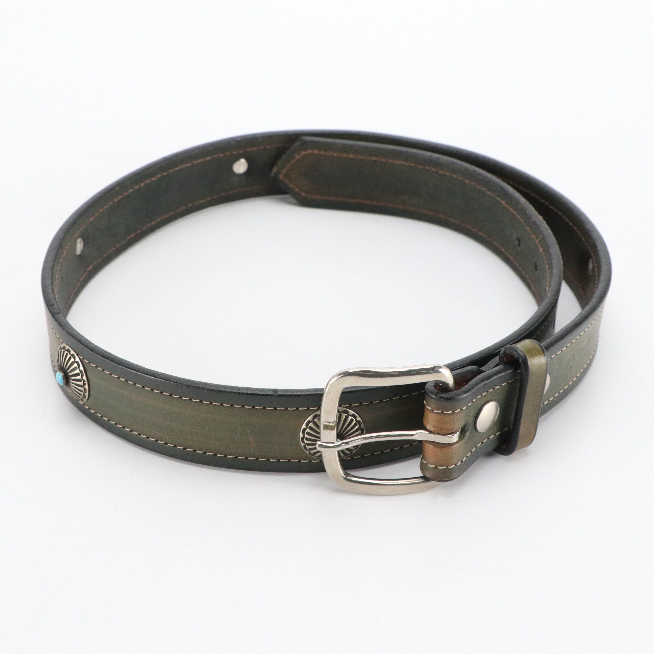 Worthington Embossed Leather, Other Belts, Belt Buckles and Bolo Tie