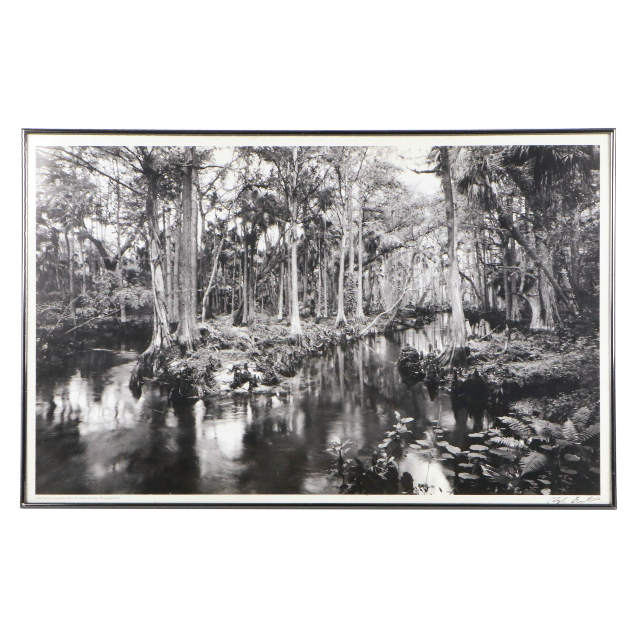 Clyde Butcher Offset Lithograph "Loxahatchee River #9," 1991