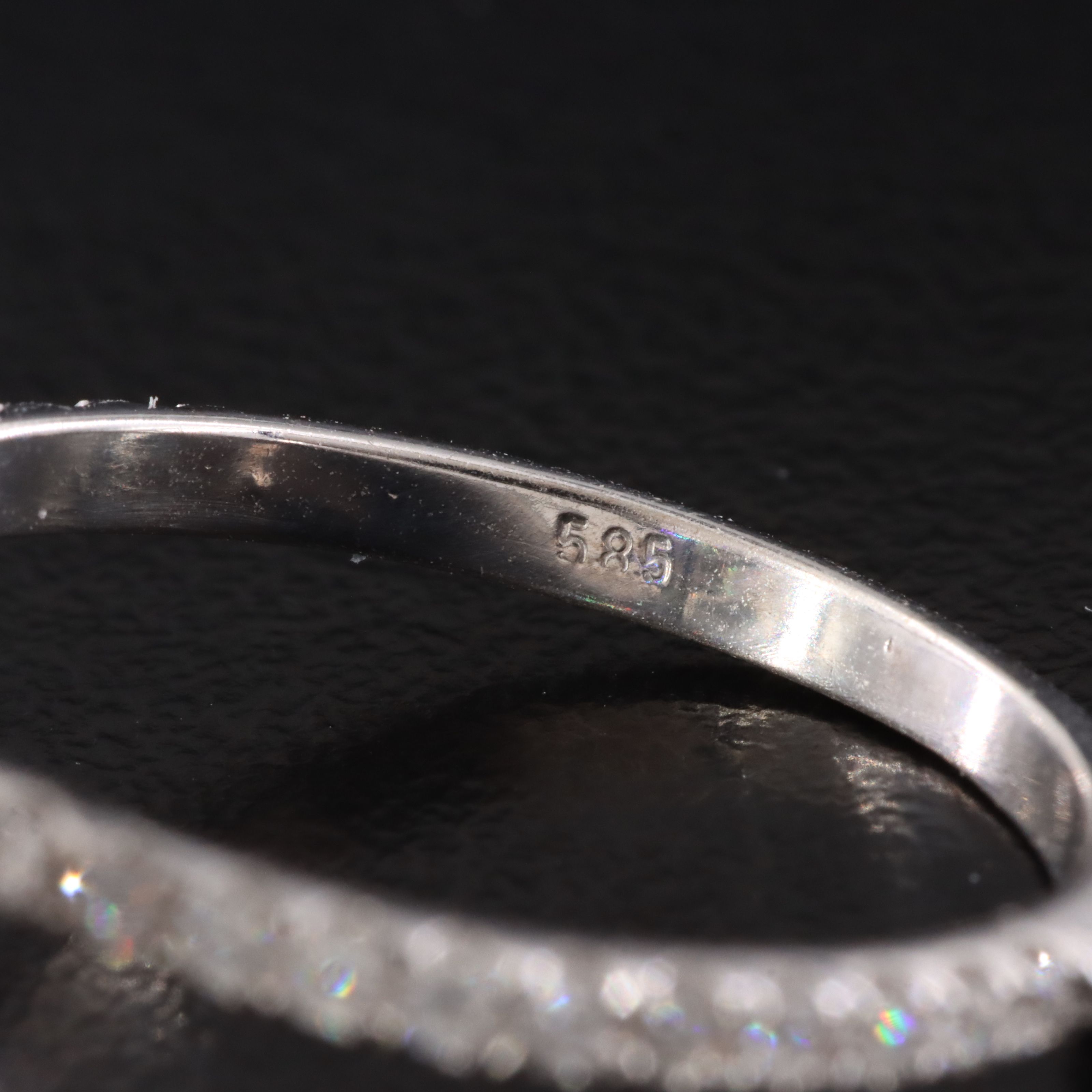 14K 5.30 CTW Lab Grown Diamond Ring with IGI Report