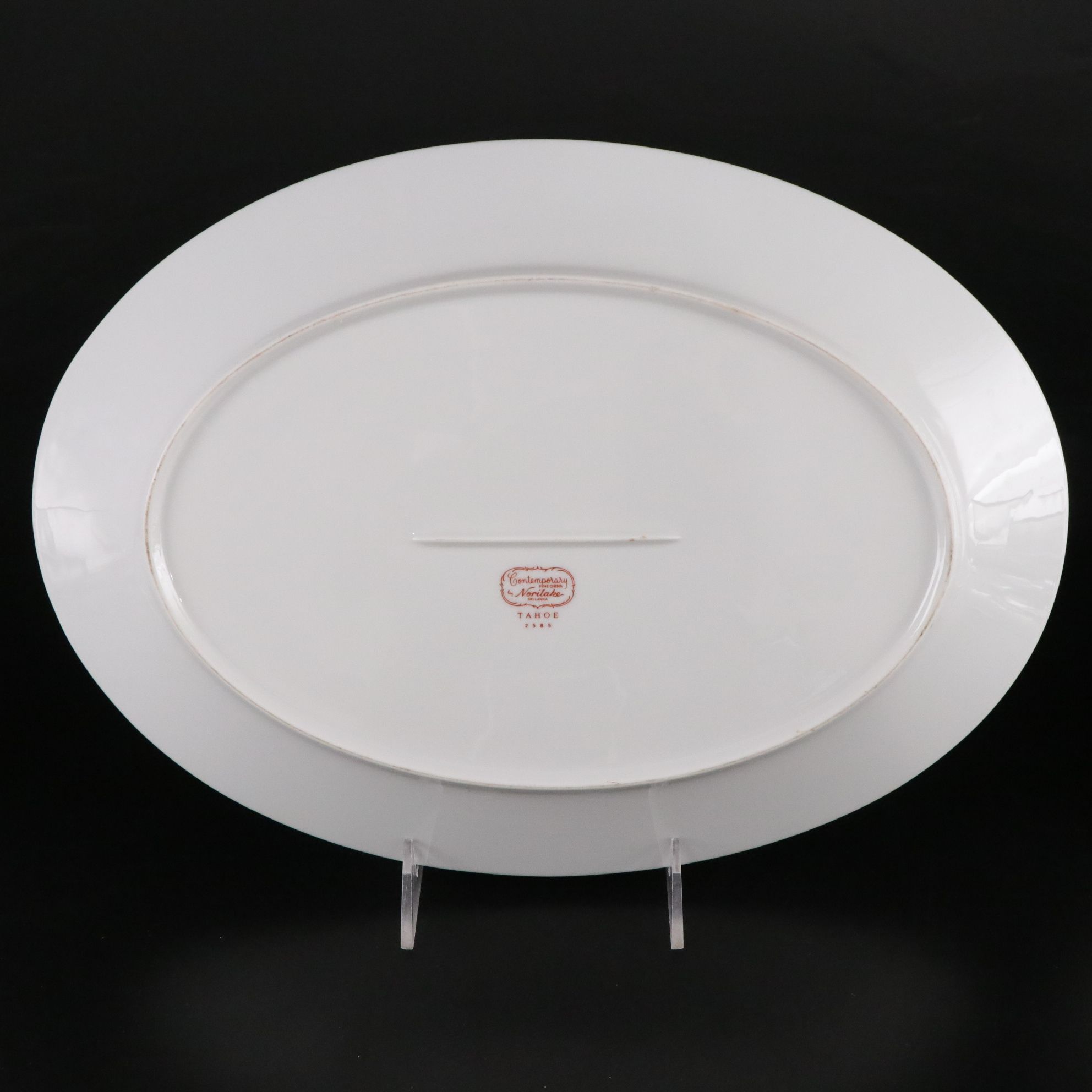 Noritake "Tahoe" & Fostoria "Sheffield" Platinum Trim Dinnerware & Glassware