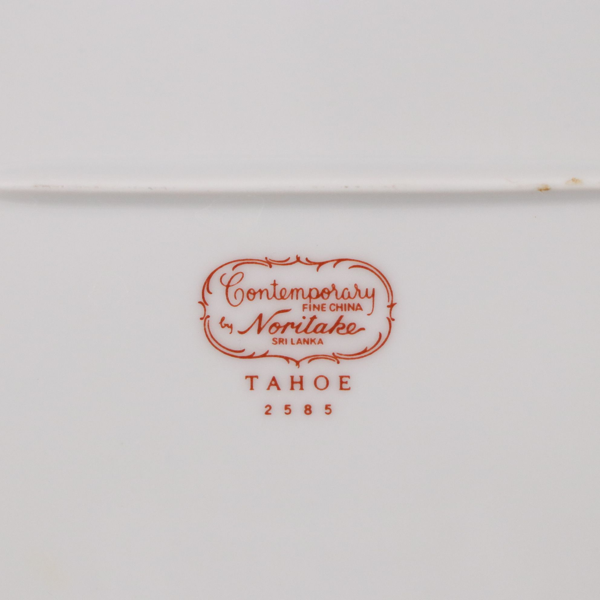 Noritake "Tahoe" & Fostoria "Sheffield" Platinum Trim Dinnerware & Glassware