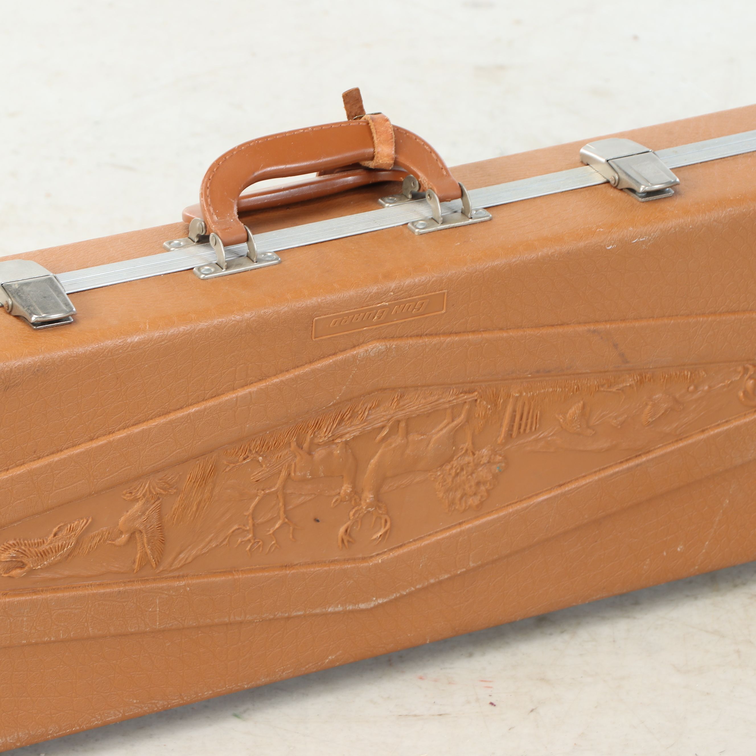 Doskocil "Gun Guard" Brown Hard Shell Rifle Case and Cleaning Kits