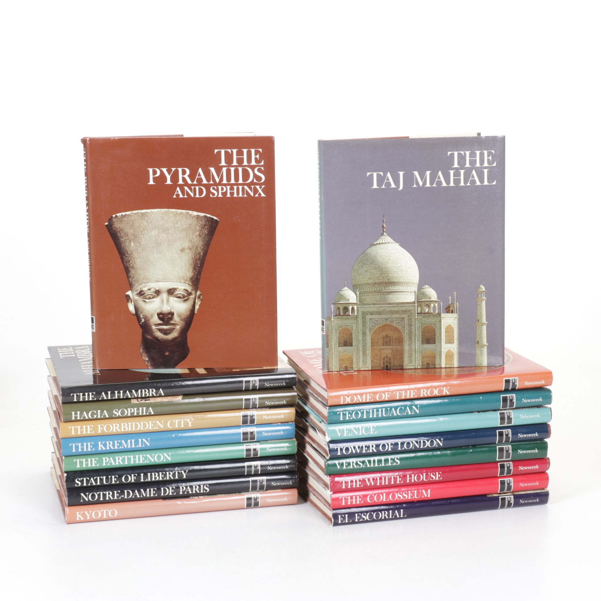 Newsweek "Wonders of Man" by Desmond Stewart, 18 Volumes, Late 20th Century