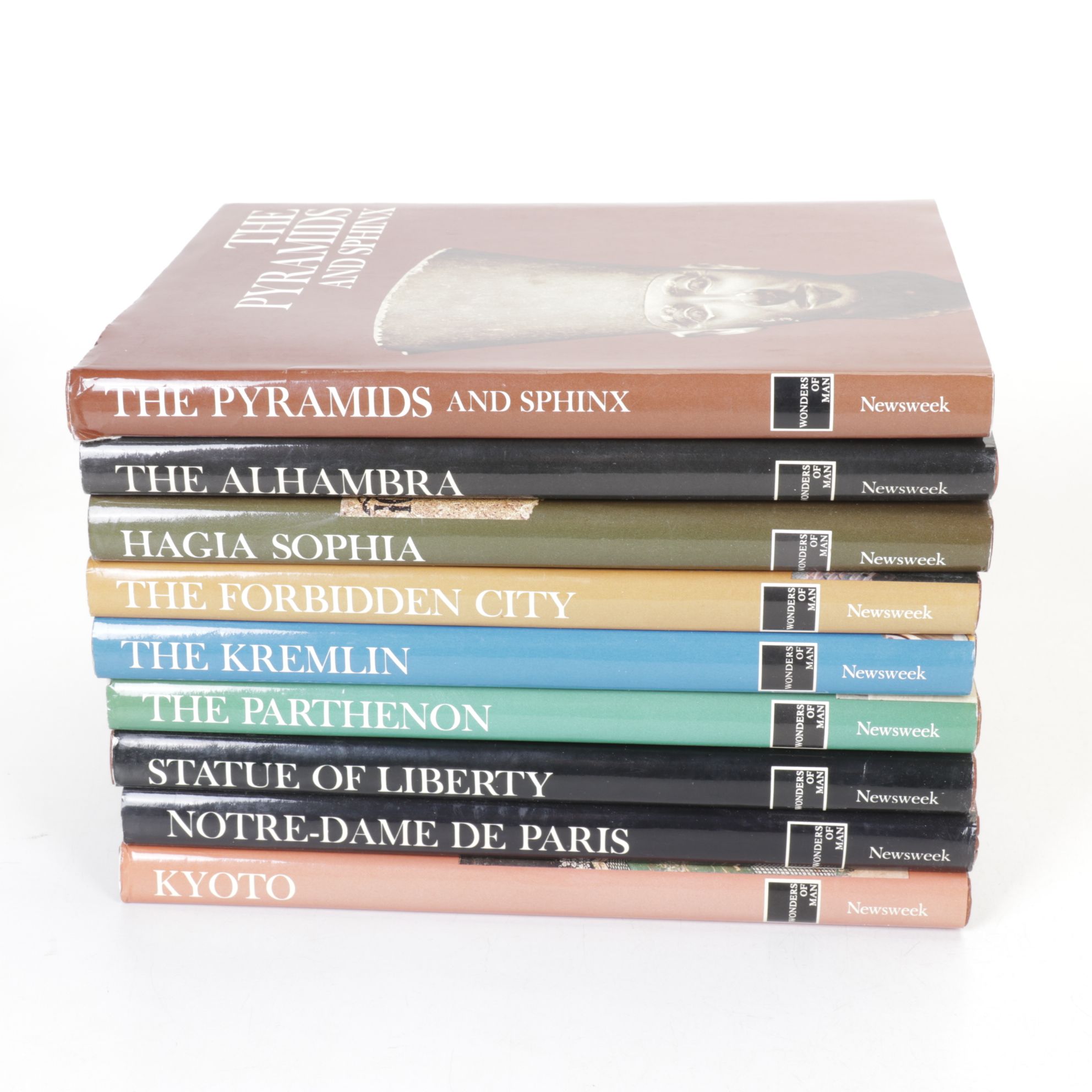 Newsweek "Wonders of Man" by Desmond Stewart, 18 Volumes, Late 20th Century