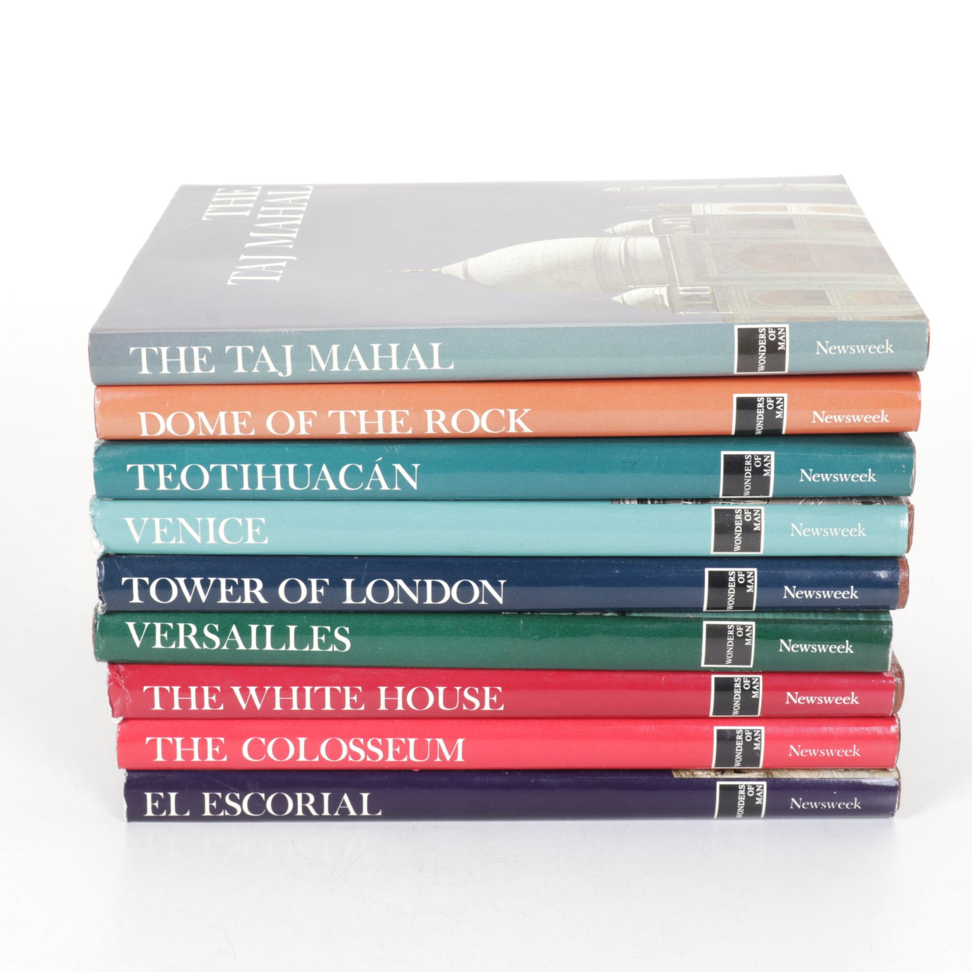 Newsweek "Wonders of Man" by Desmond Stewart, 18 Volumes, Late 20th Century