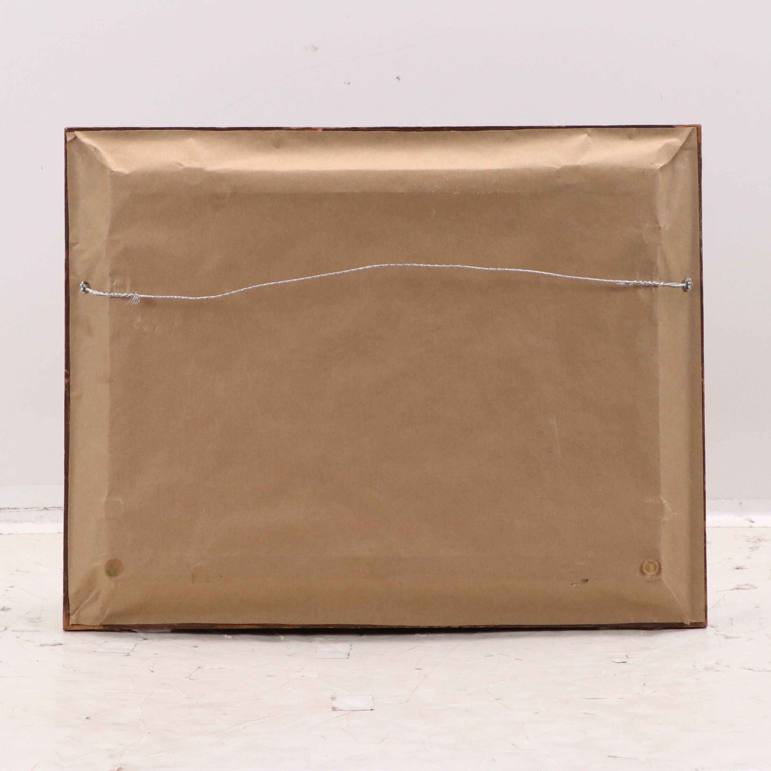 Winter Landscape Oil Painting, 20th Century