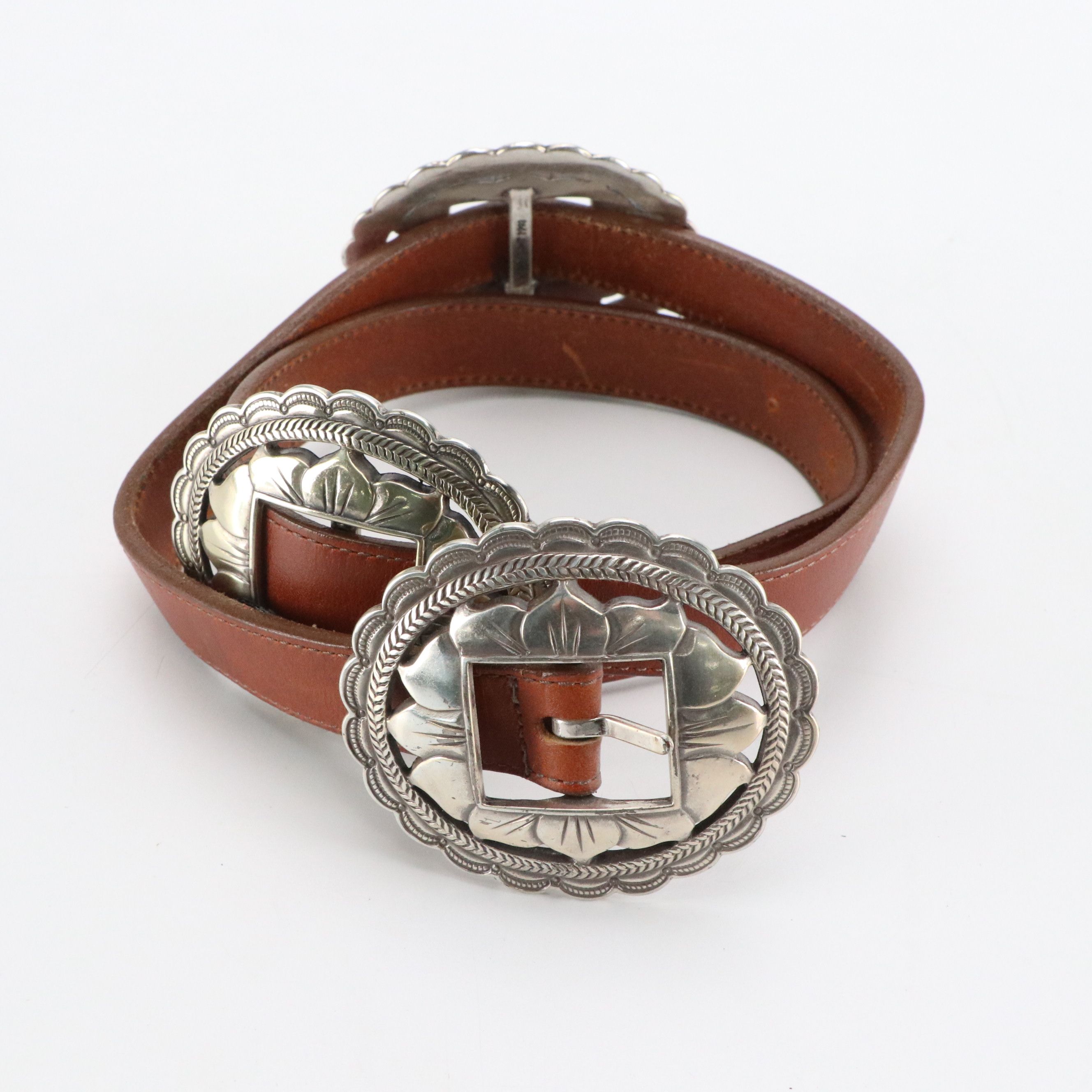 Brighton, Nocona, and Other Concho Style Western Belts