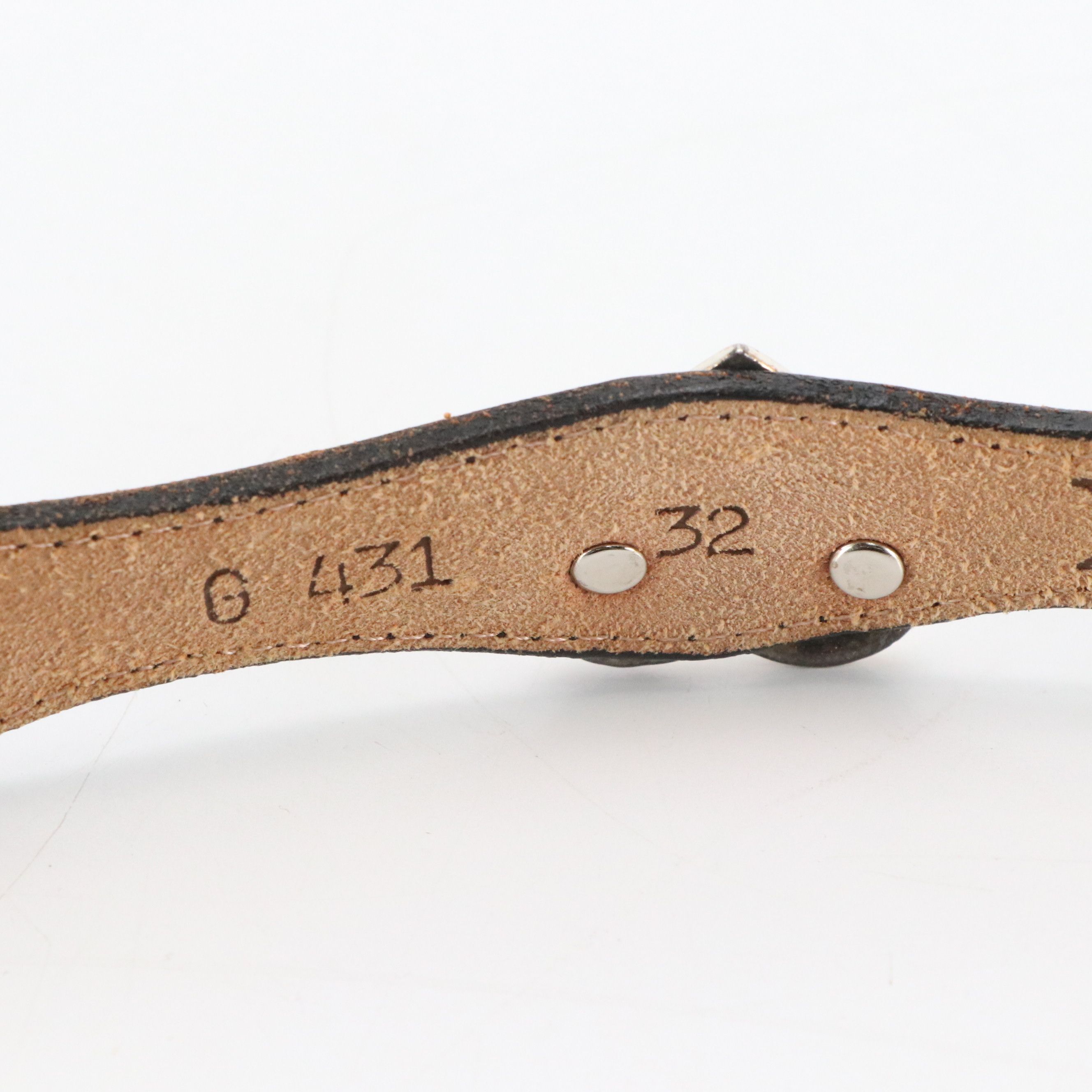 Brighton, Nocona, and Other Concho Style Western Belts