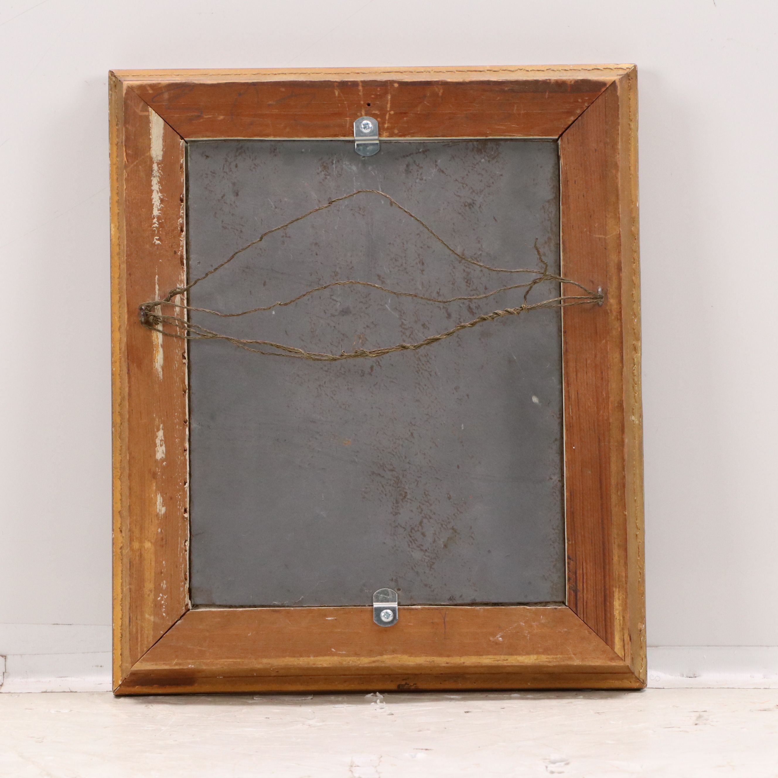 Signed Oil Painting of Wooded River With Waterfall, 20th to 21st Century