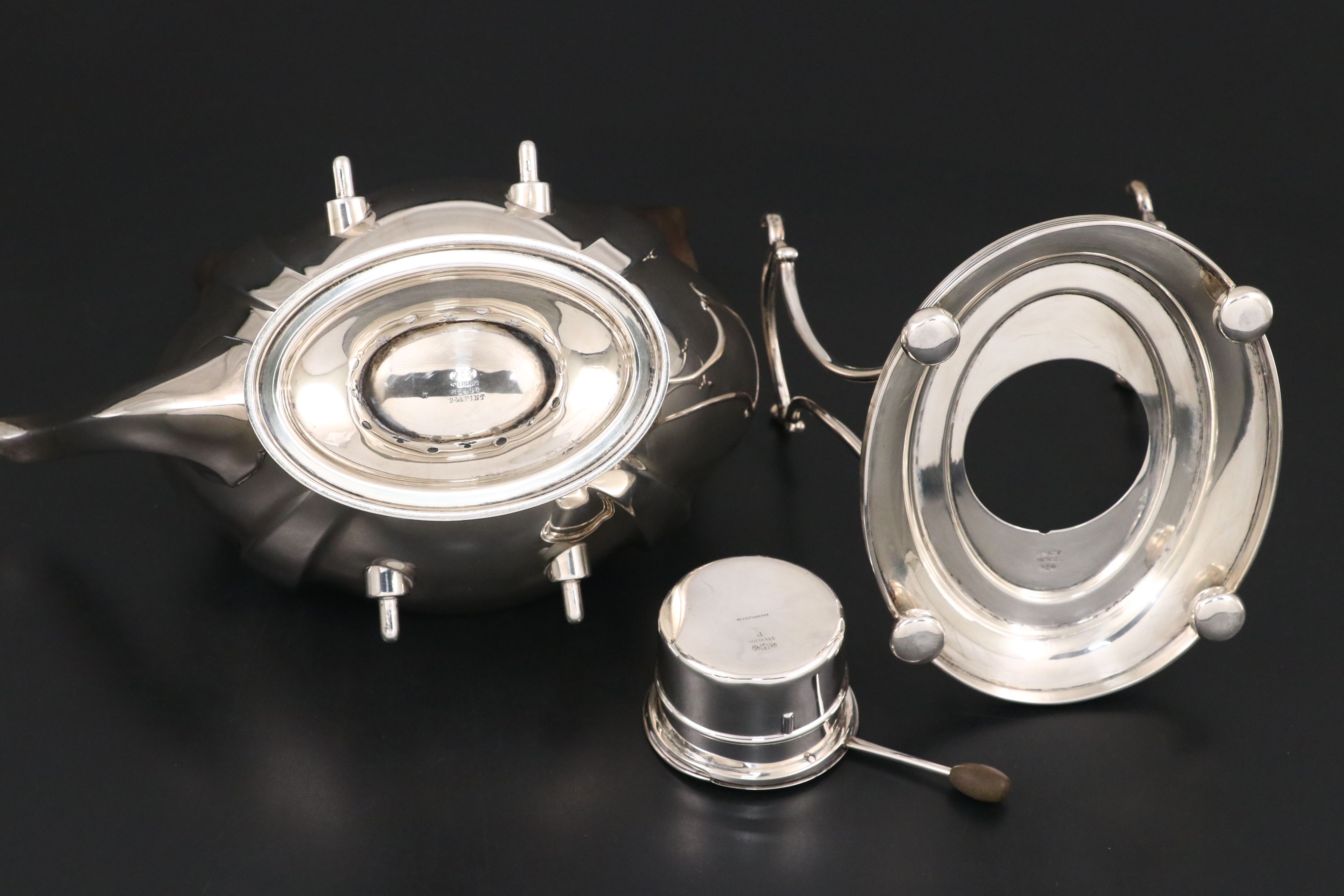 Gorham "Plymouth" Sterling Silver Tea and Coffee Service