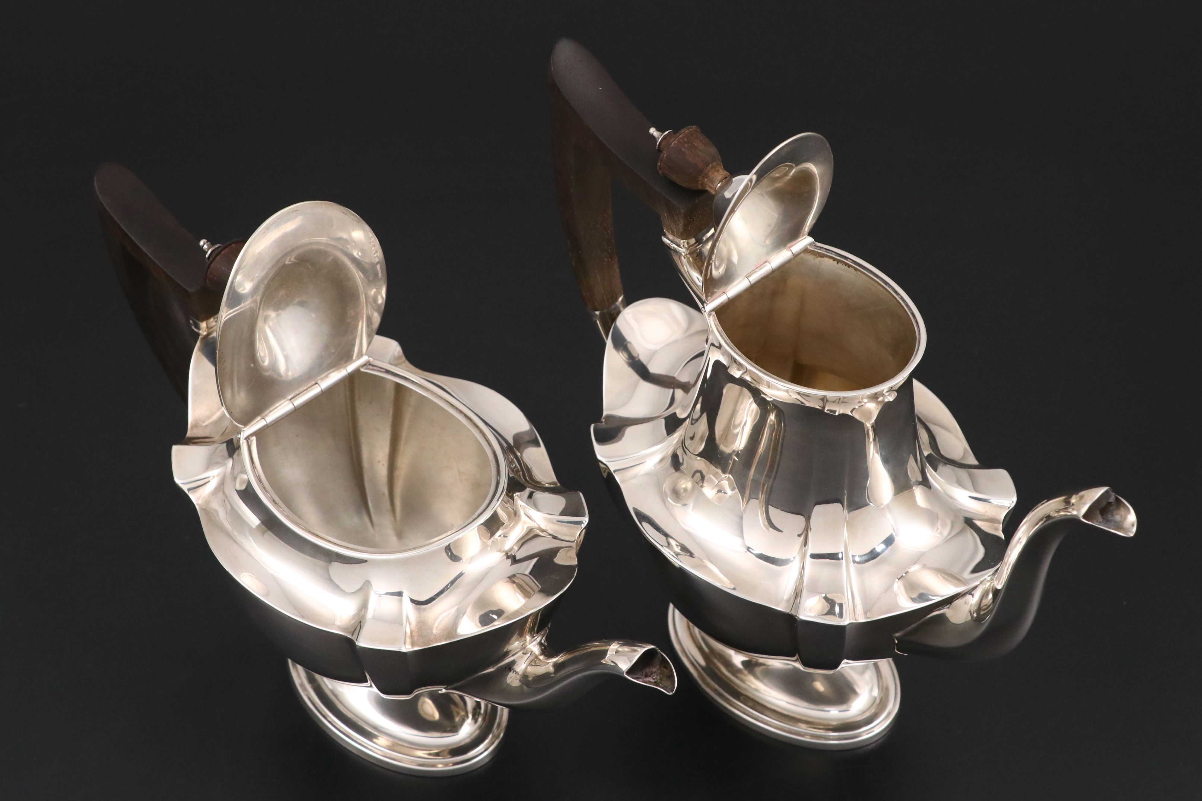 Gorham "Plymouth" Sterling Silver Tea and Coffee Service