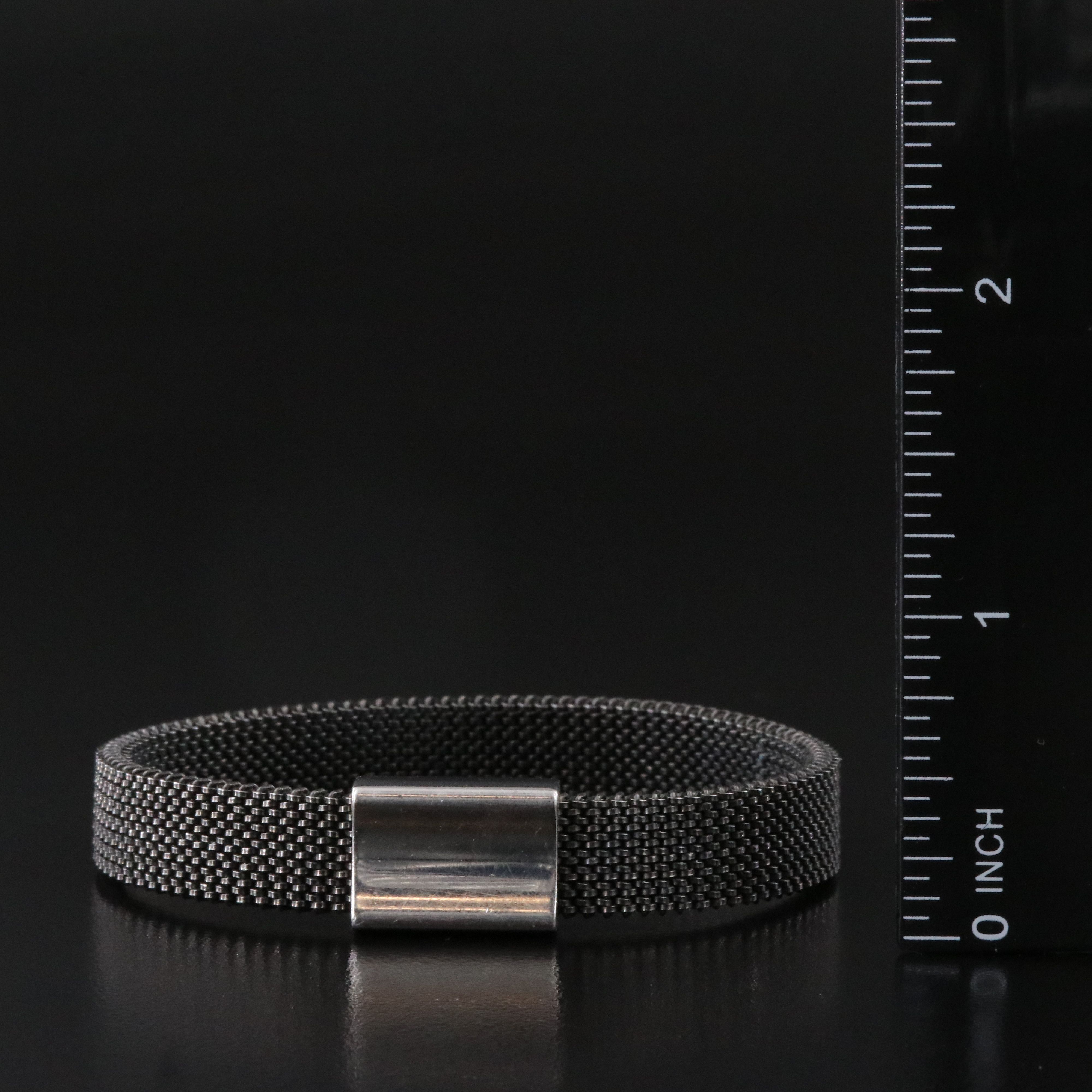 Tiffany & Co. Somerset Steel Flex Bracelet Italy