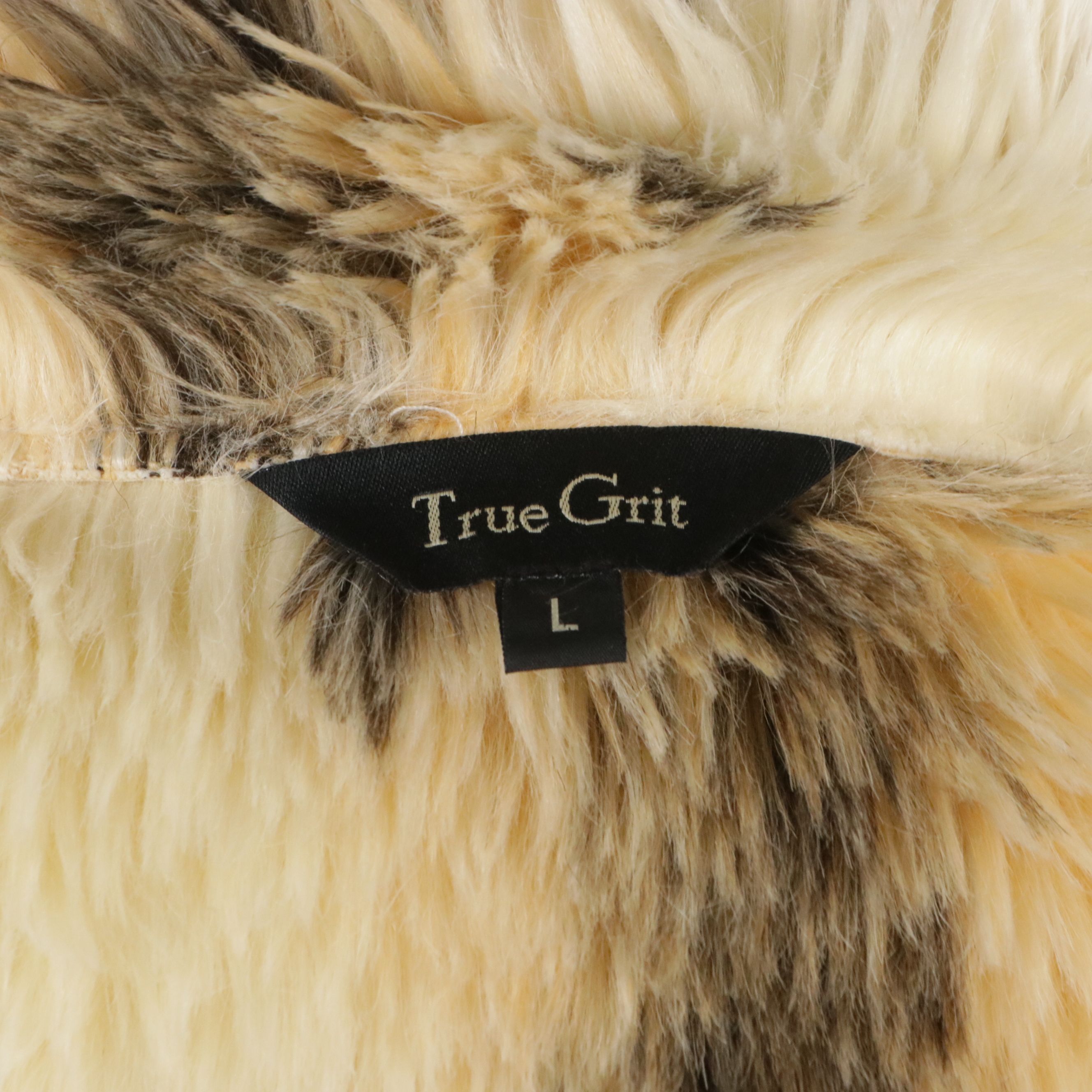 True Grit Faux Leather/Faux Fur Jacket