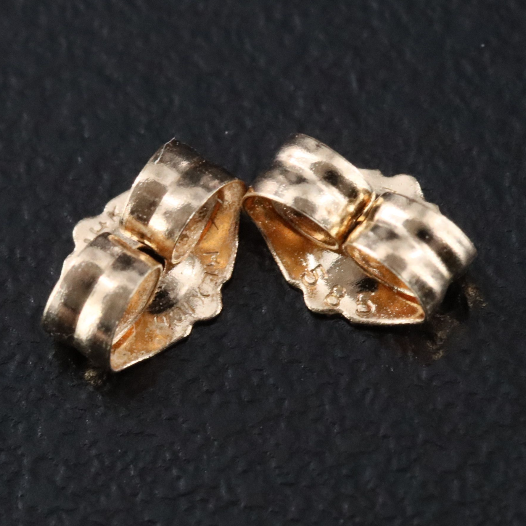 14K Sphere Stud Earrings