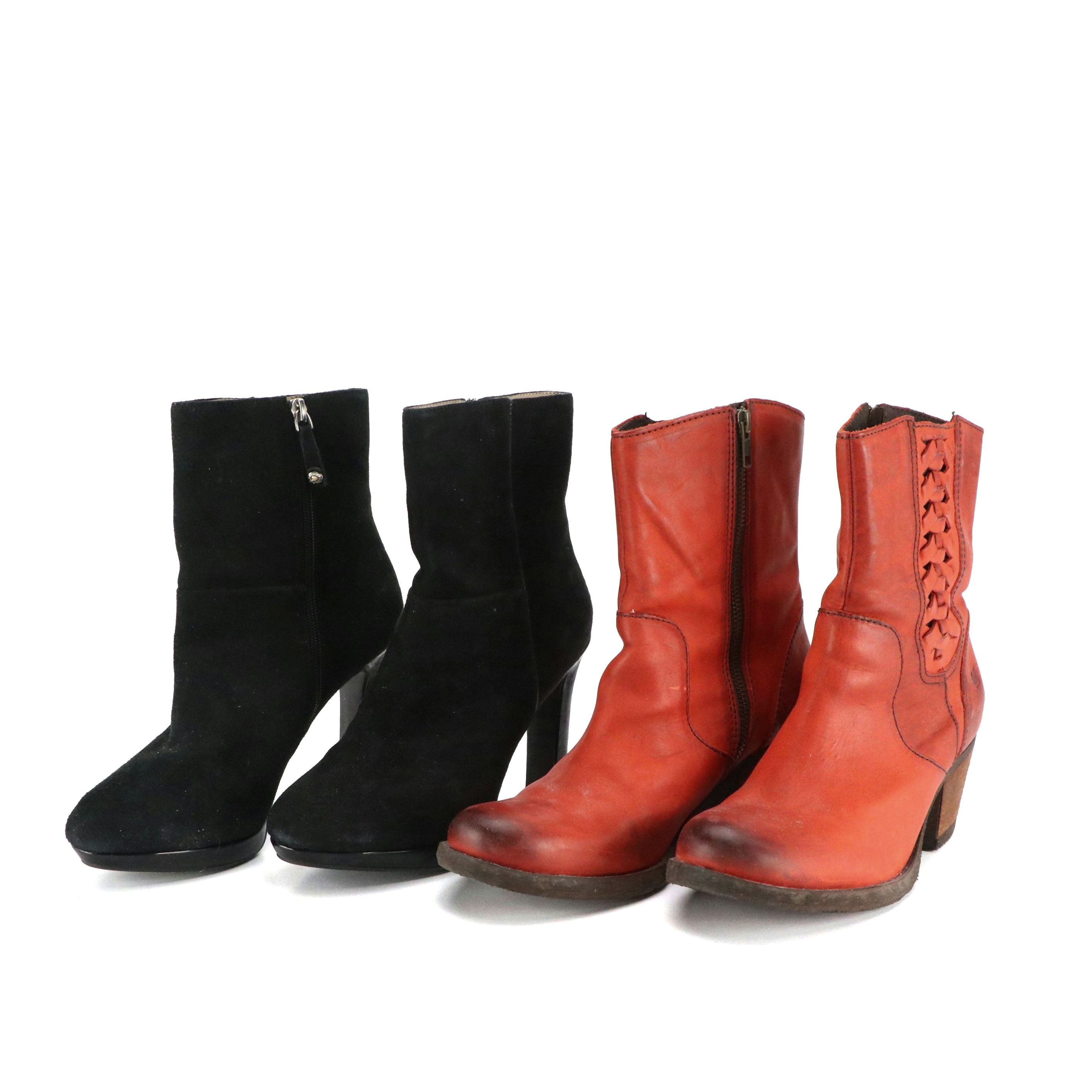 Børn and Ellen Tracy Zip Boots