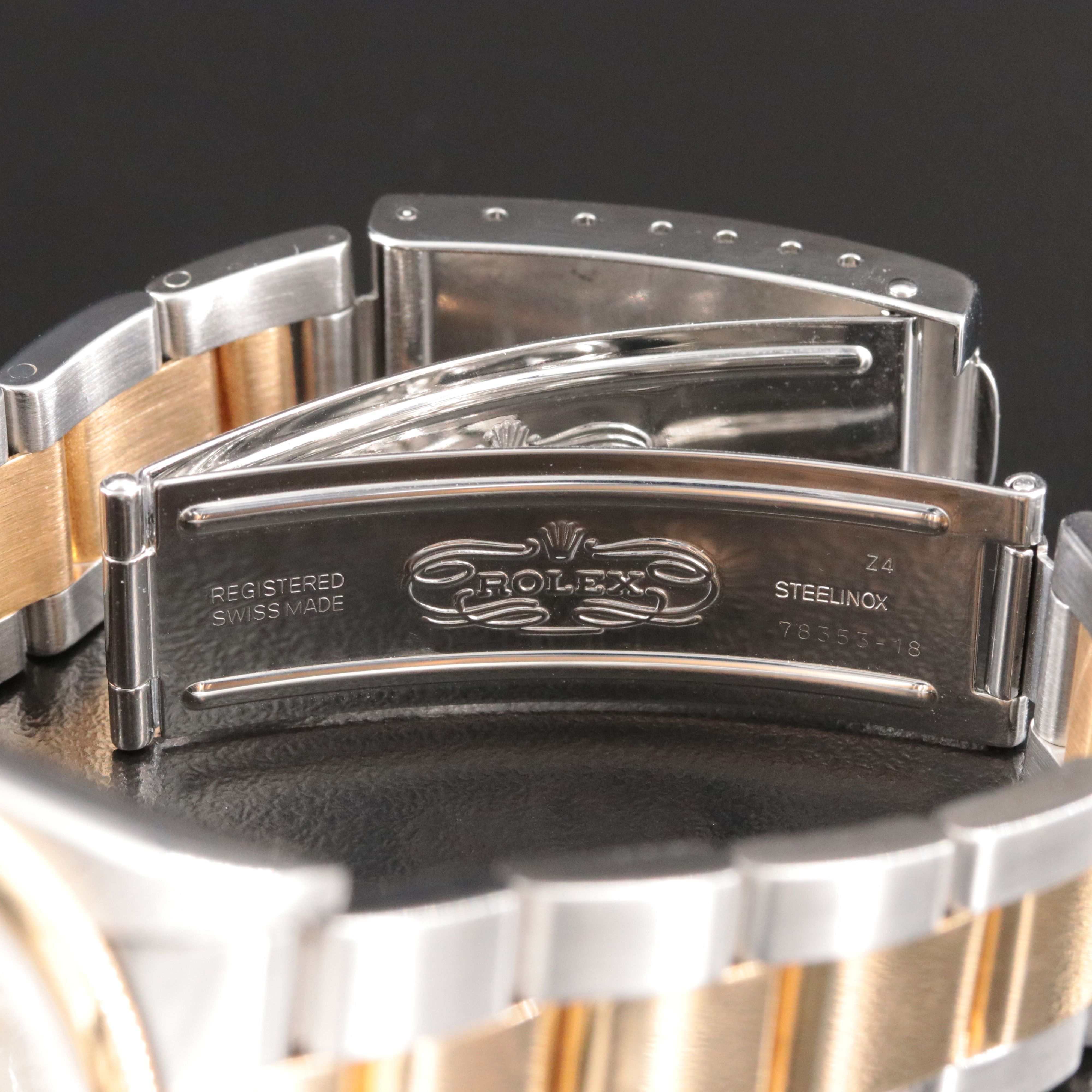 Rolex Oyster Perpetual Date 15203 18K/Steel Watch c.1997