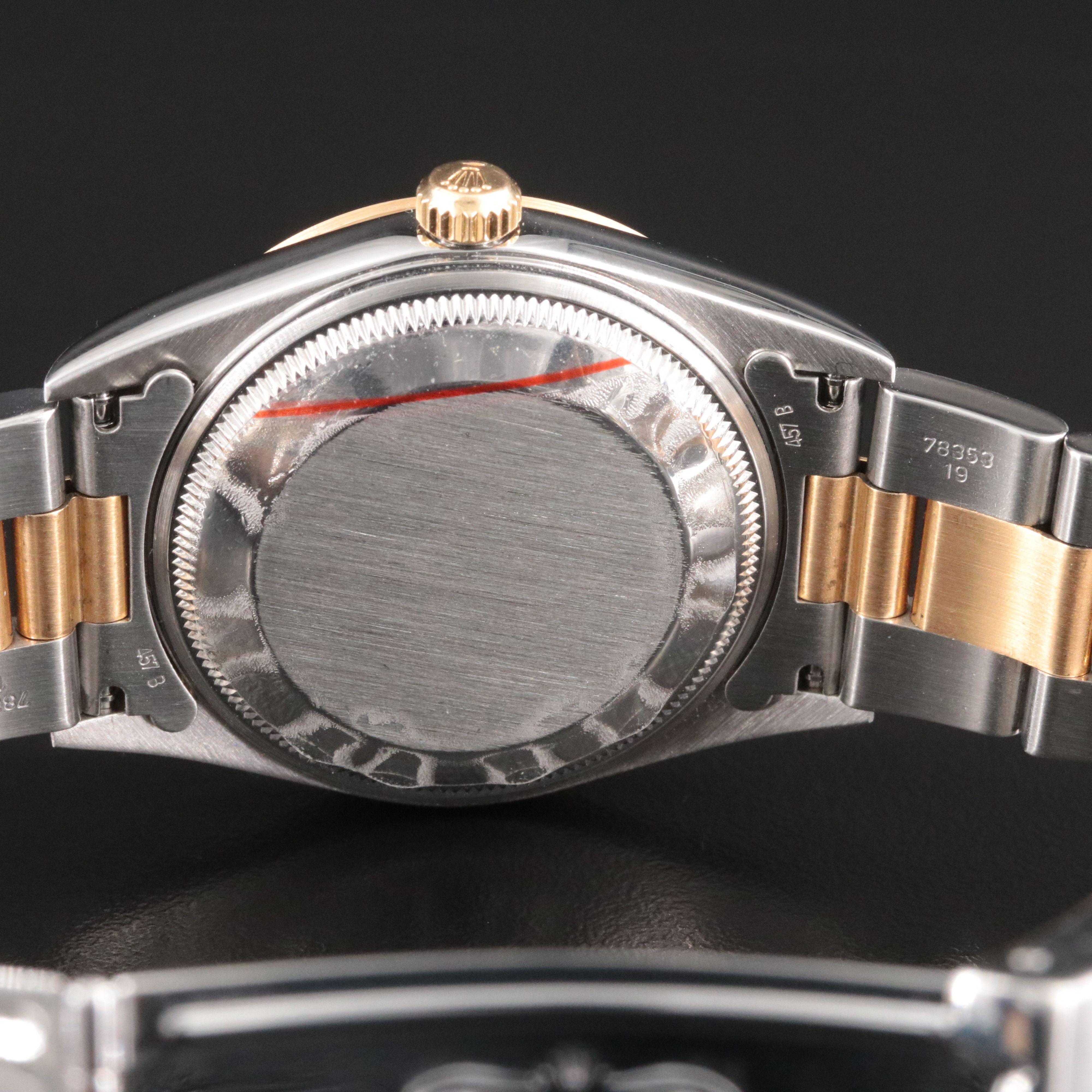 Rolex Oyster Perpetual Date 15203 18K/Steel Watch c.1997