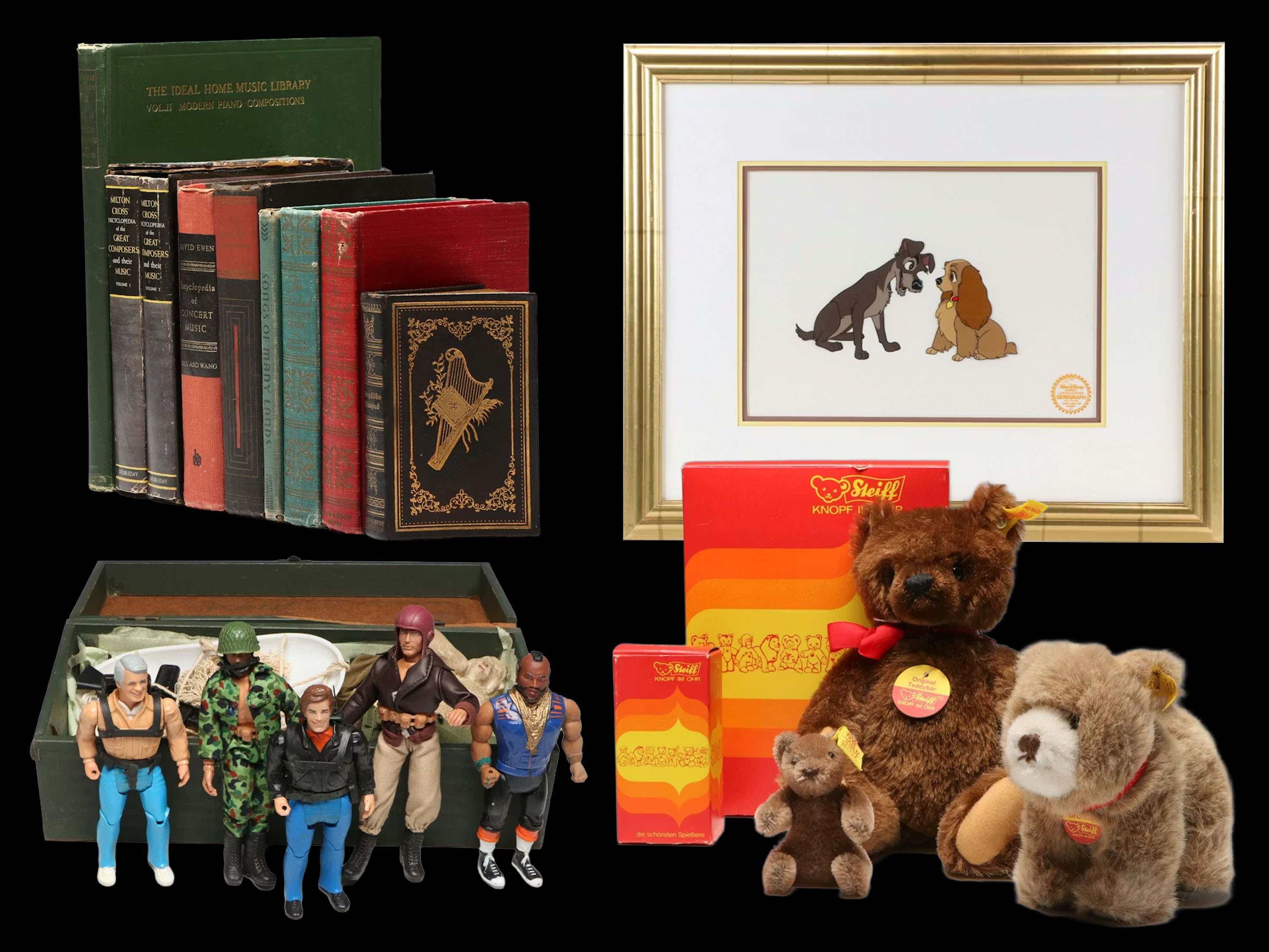 Heritage Toys, Vintage Books & More Collectibles