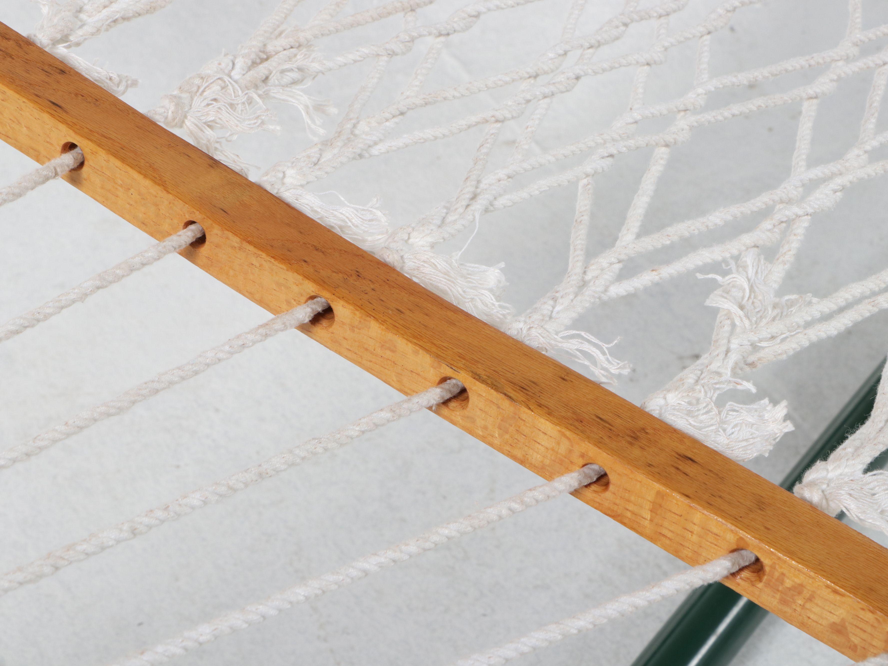 Authentic South Carolina Low Country Rope Hammock with Stand