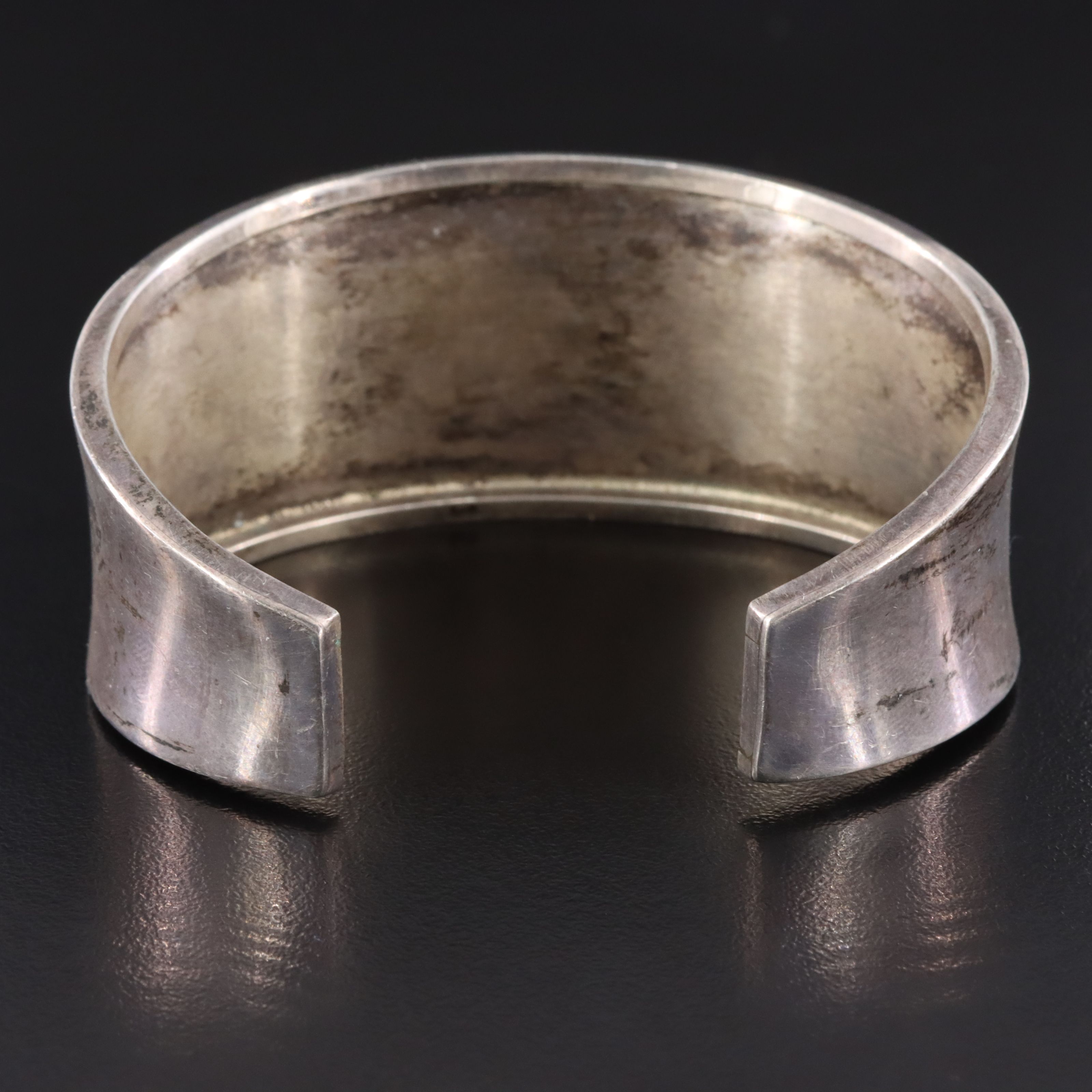 Carol Felley Sterling Storyteller Cuff Bracelet