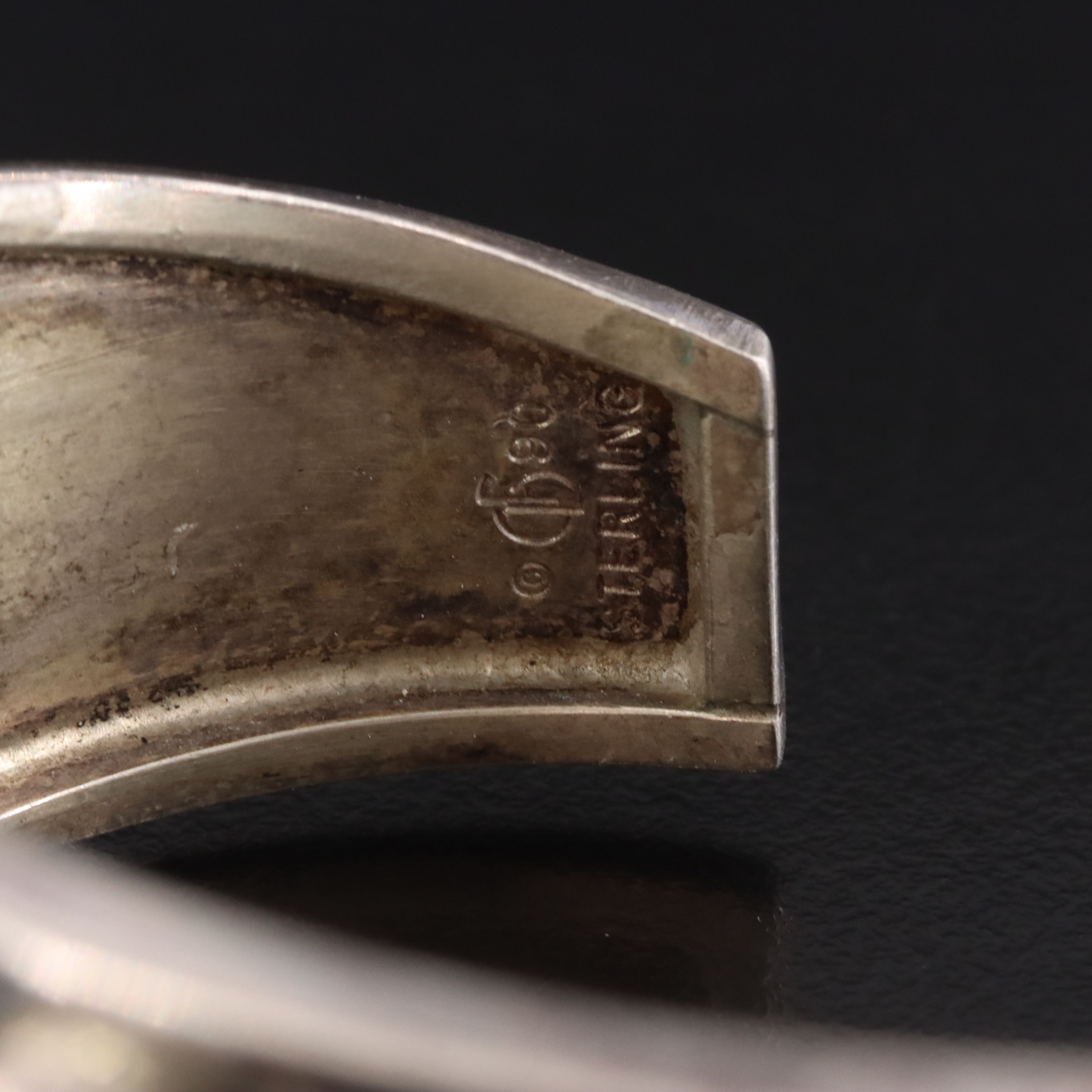 Carol Felley Sterling Storyteller Cuff Bracelet