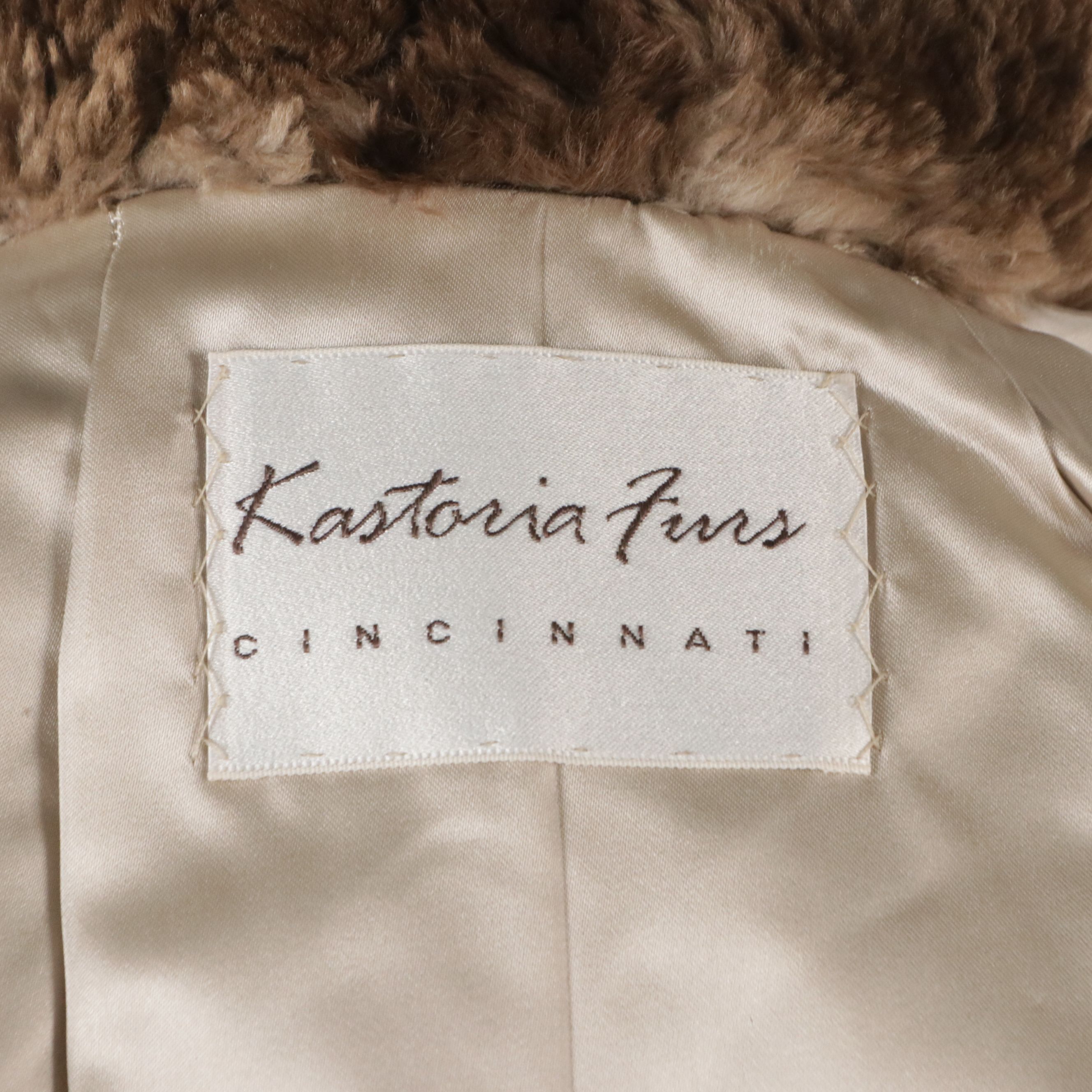 Sheared Phantom Beaver Fur Zip Jacket from Kastoria Furs